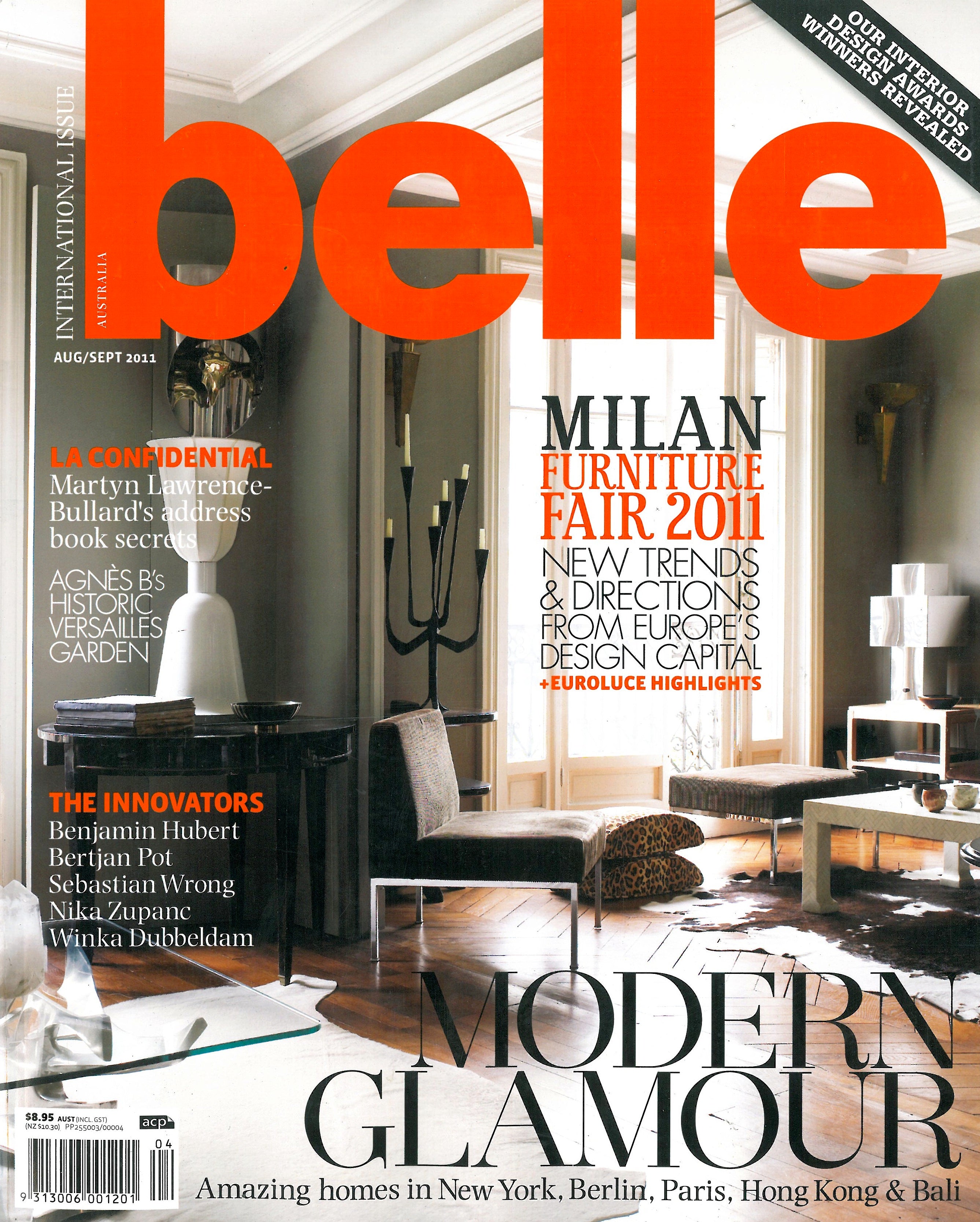 BELLE SEPTEMBER 2011, COVER & P76