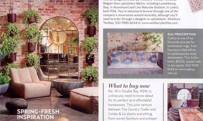 HOUSE & GARDEN SEPTEMBER 2014
