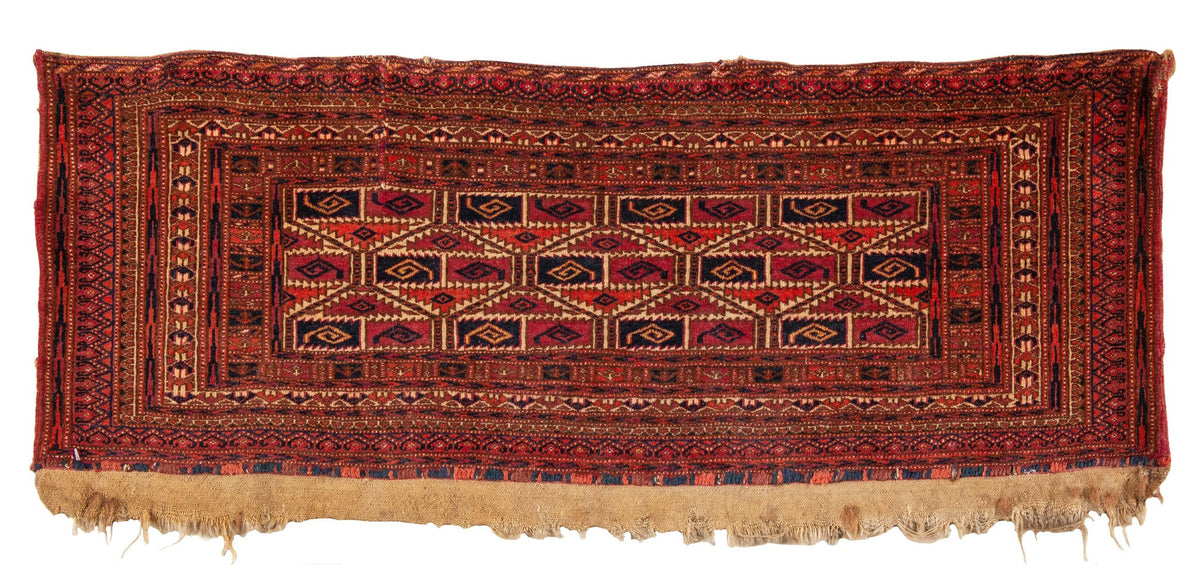 ANTIQUE TURKOMAN BAG FACE