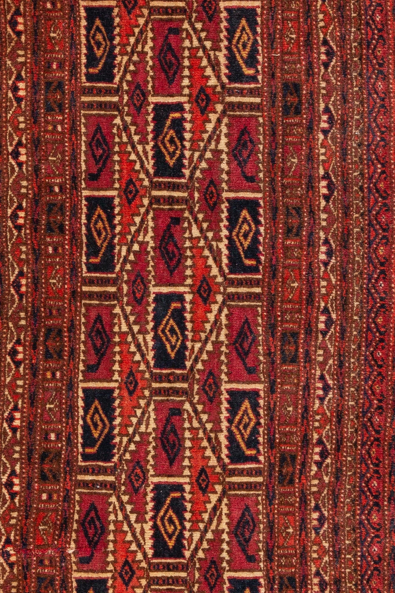 ANTIQUE TURKOMAN BAG FACE