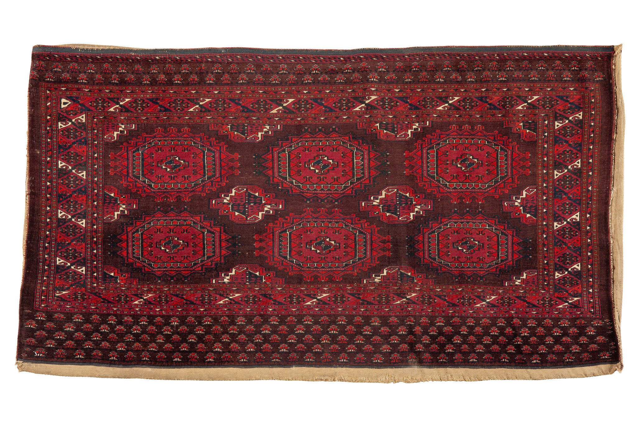 ANTIQUE TURKOMAN SARYK BAG