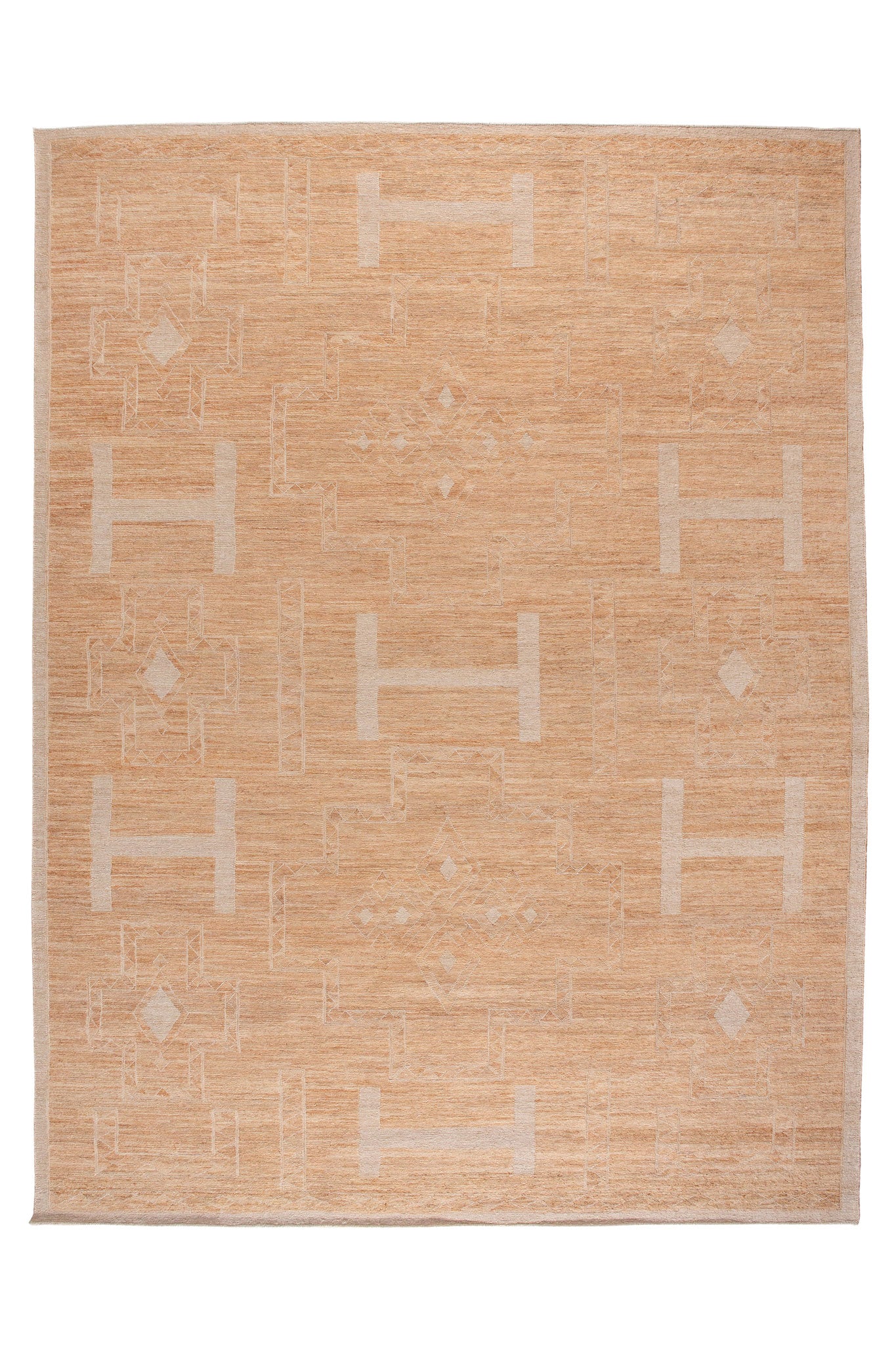 Full photo of handwoven Jute Rug, Sumek Weave