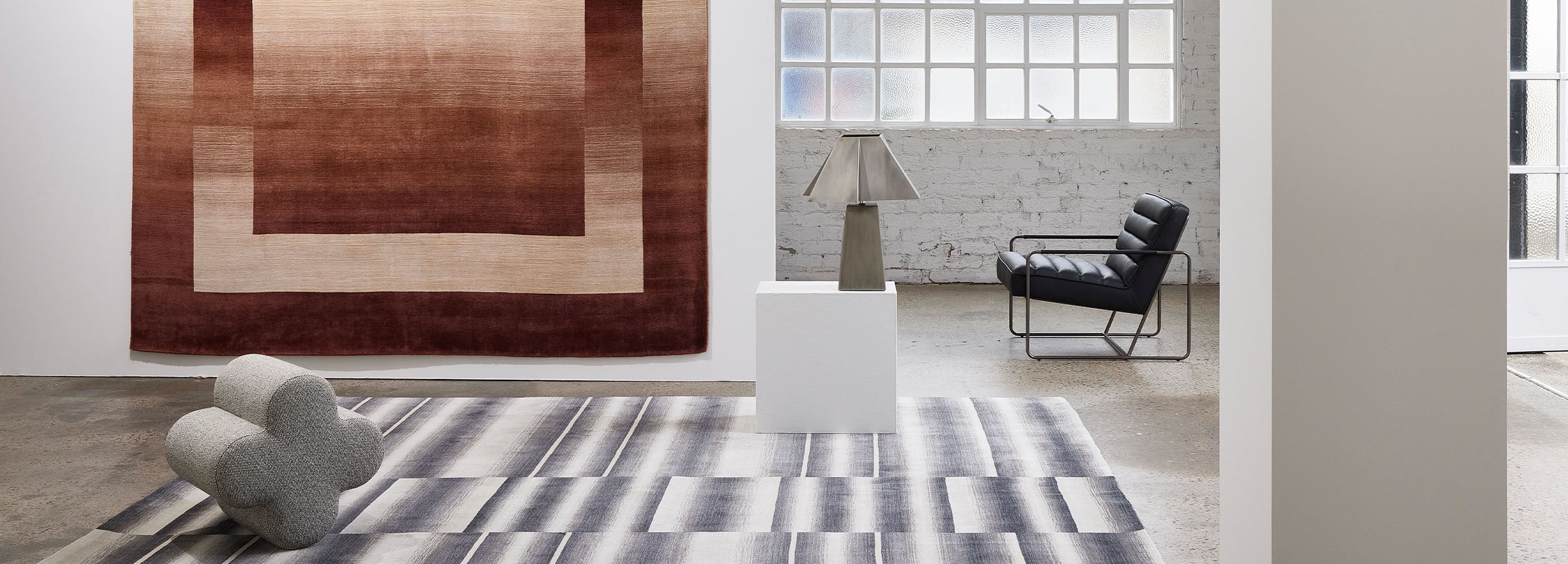 Contemporary Ombre Handknotted Rugs