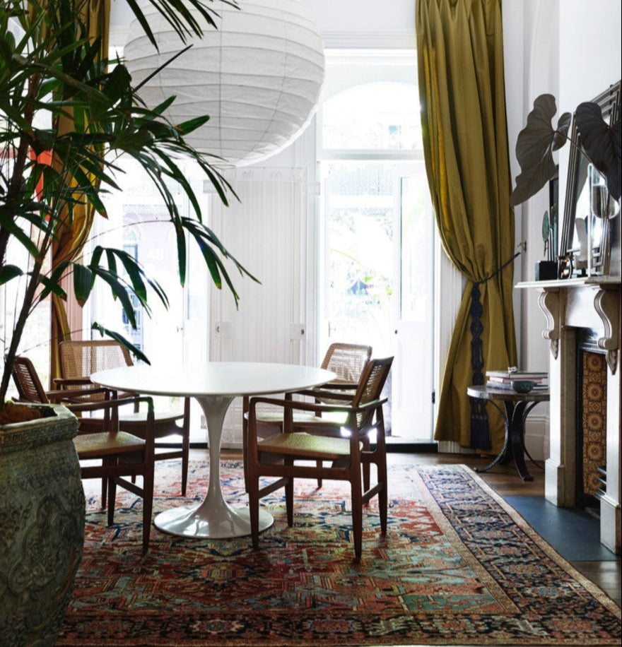 Persian Heriz Rug in Fanuli Furniture Sydney Cremorne NSW