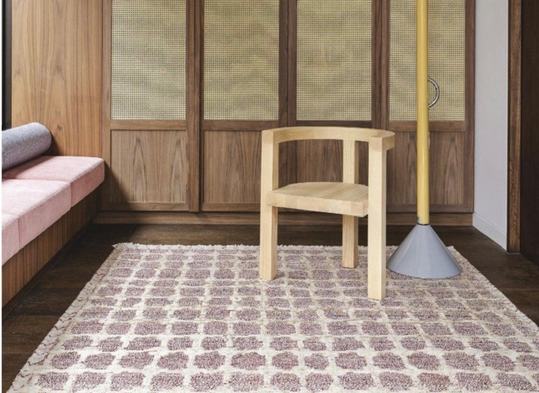 Saraha Ivory Grey Rug in Movie Room in Vaucluse NSW