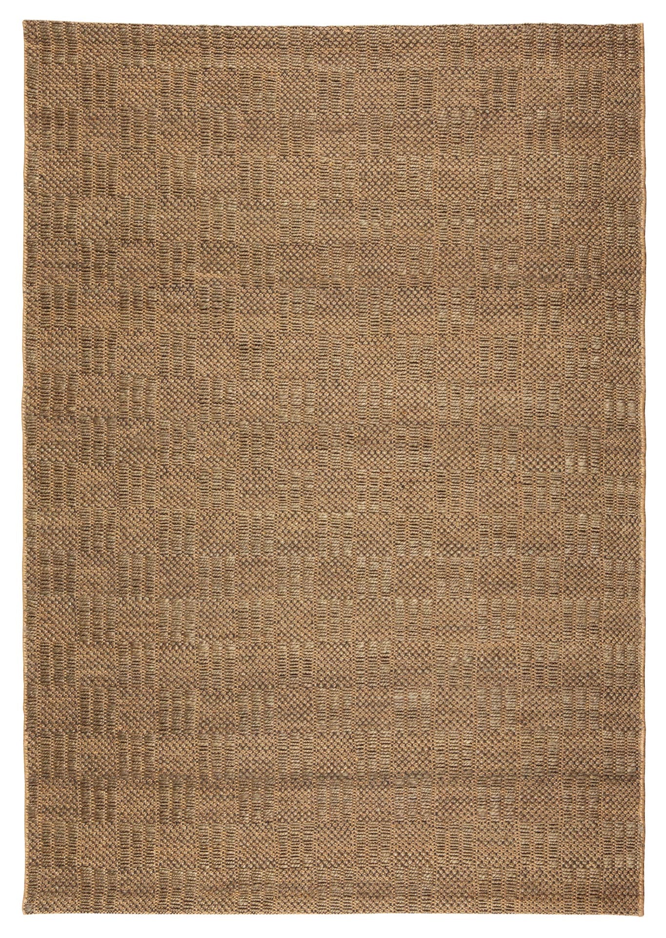 NATURALS GRID NAT/KHAKI