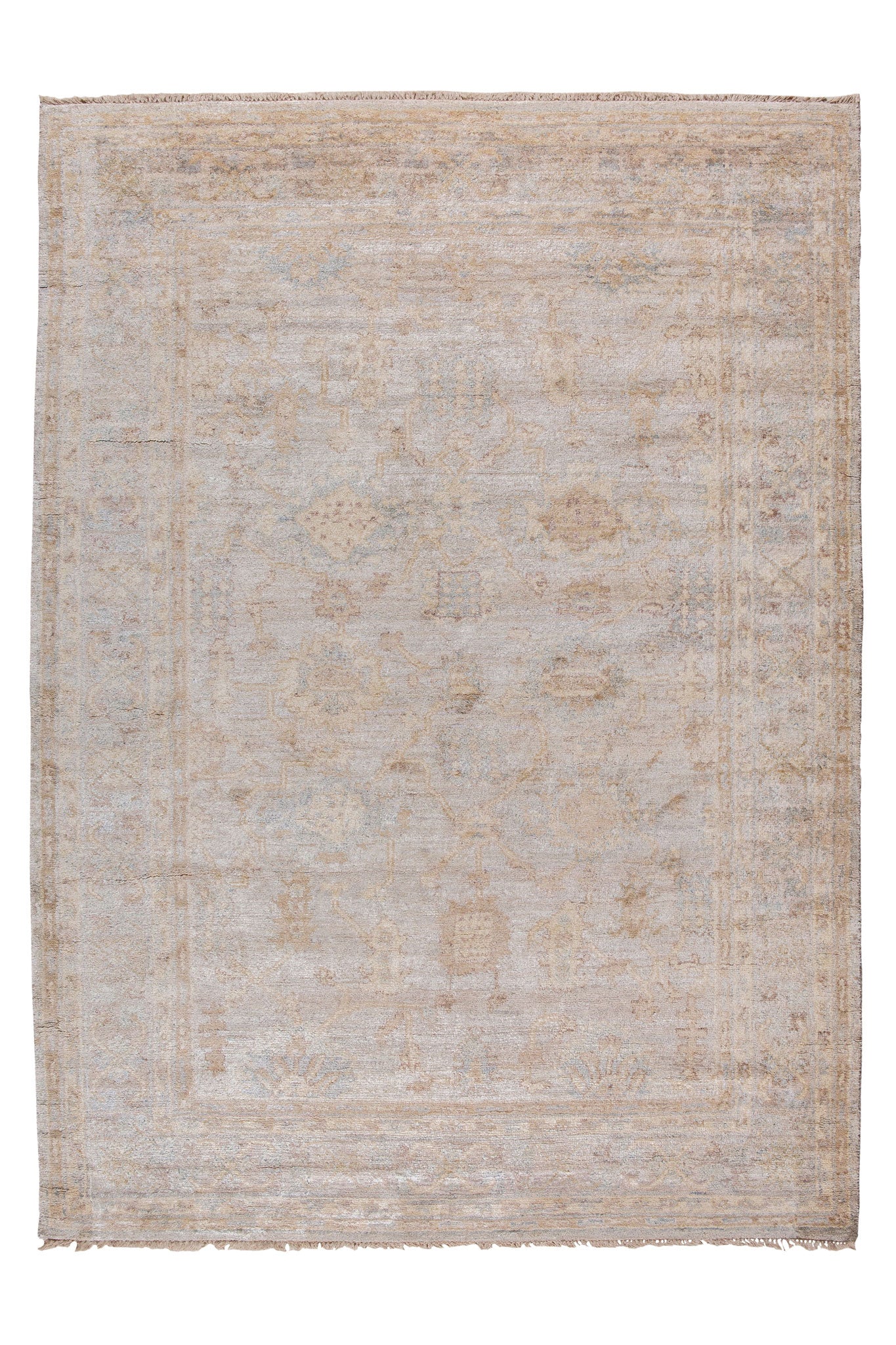 INDIA REVIVAL SILK OUSHAK