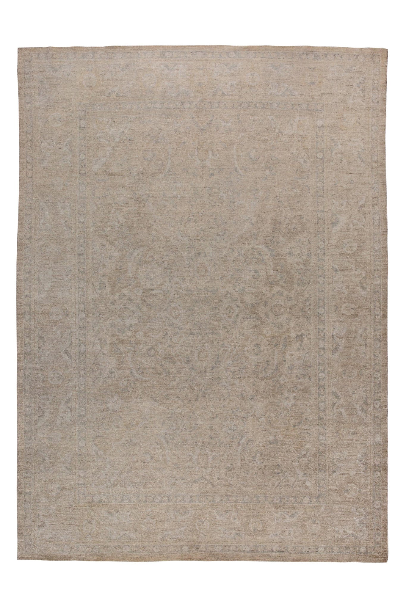 Full photo of handwoven rug called Afghan Kandahar, Timeless Classic floral design