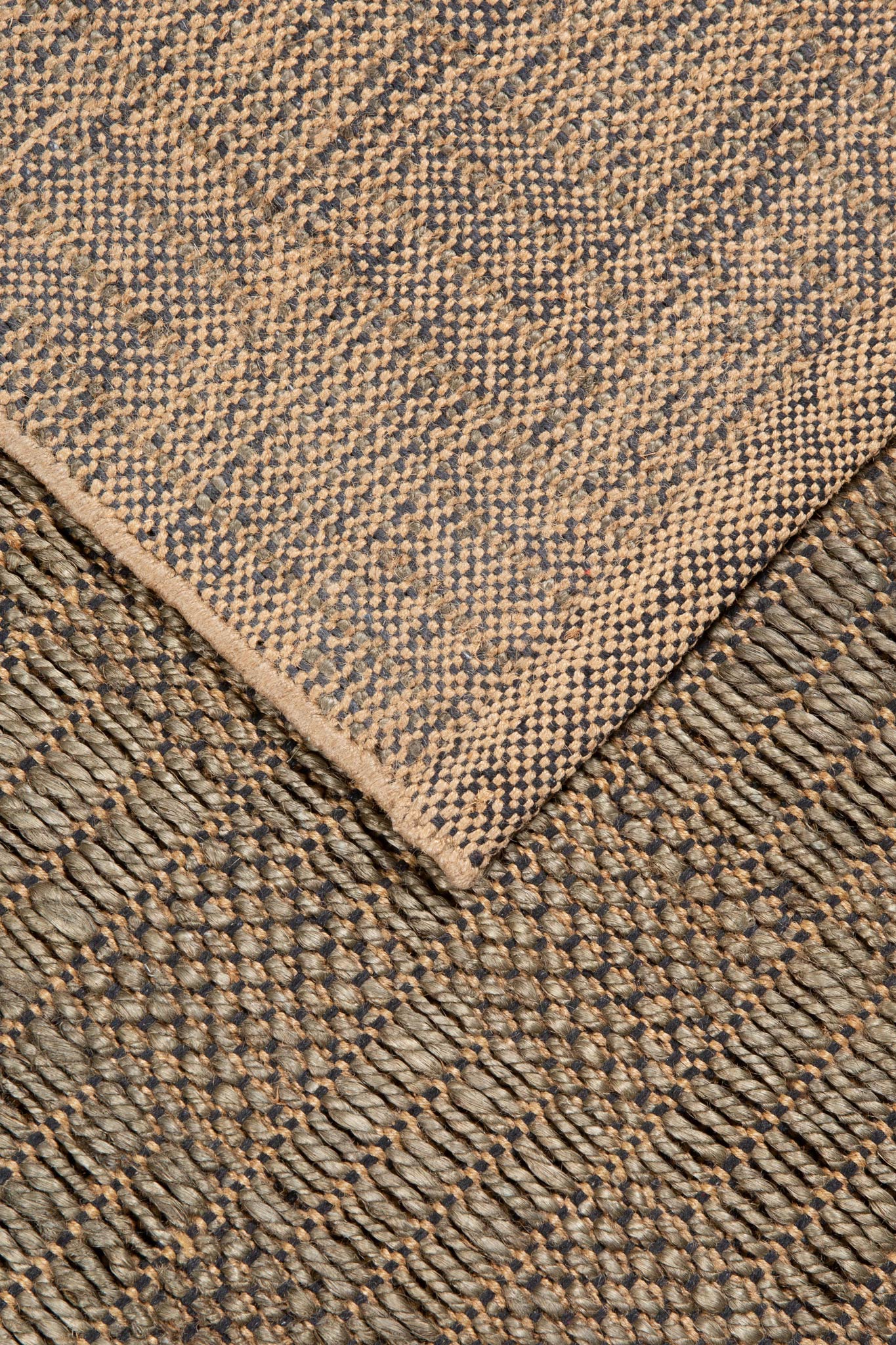 NATURALS GRID NAT/KHAKI