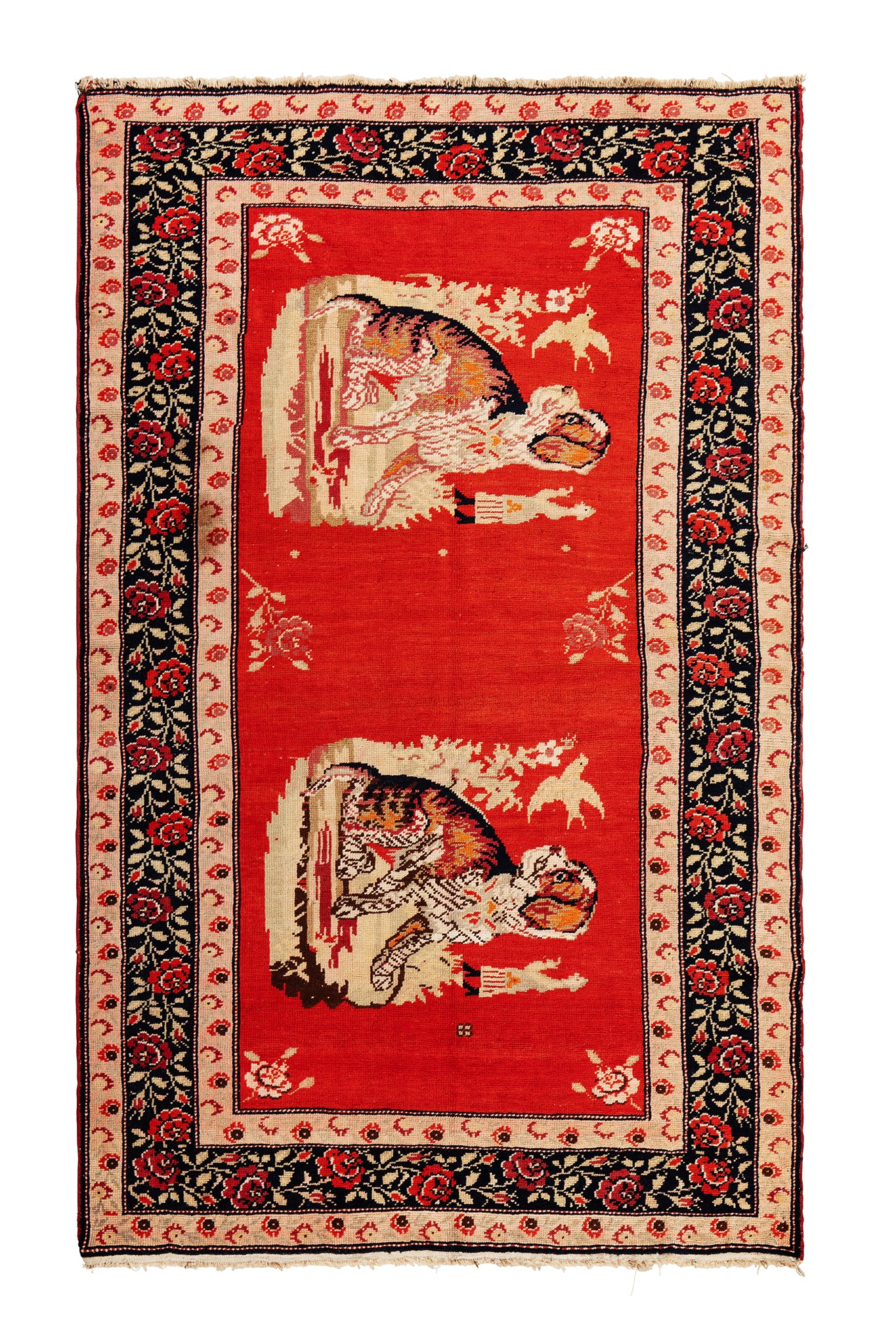 ANTIQUE CAUCASIAN PICTORIAL