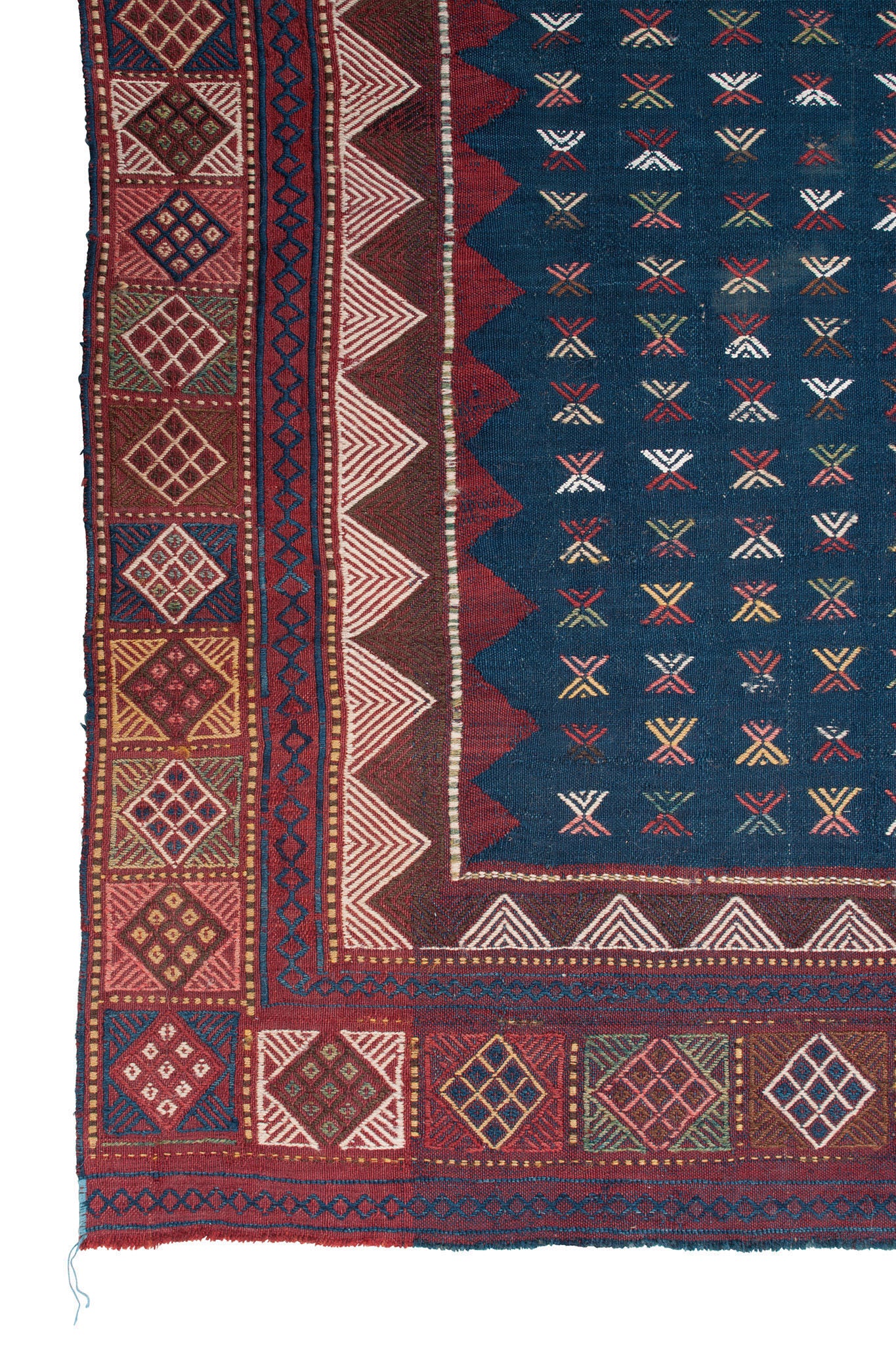 ANTIQUE CAUCASIAN VERNEH KILIM
