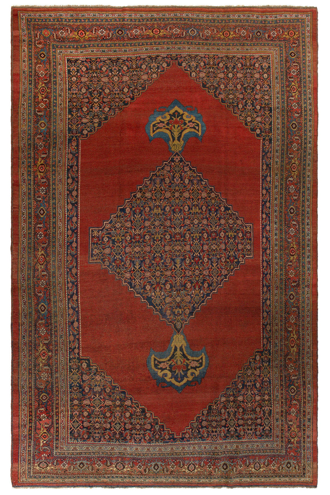 ANTIQUE PERSIAN BIDJAR C1900
