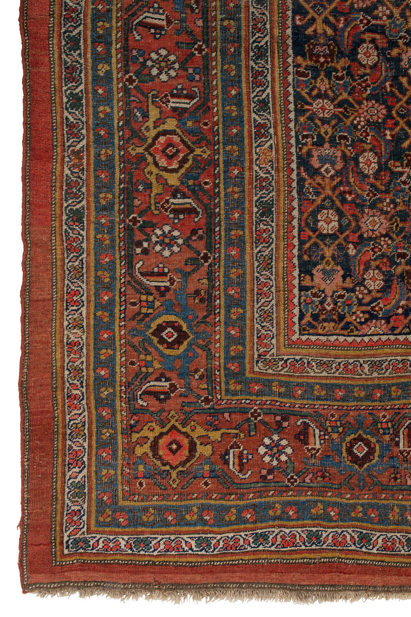 ANTIQUE PERSIAN BIDJAR C1900