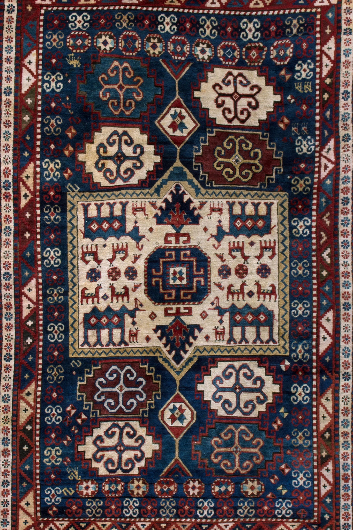 ANTIQUE CAUCASIAN " COW "KAZAK