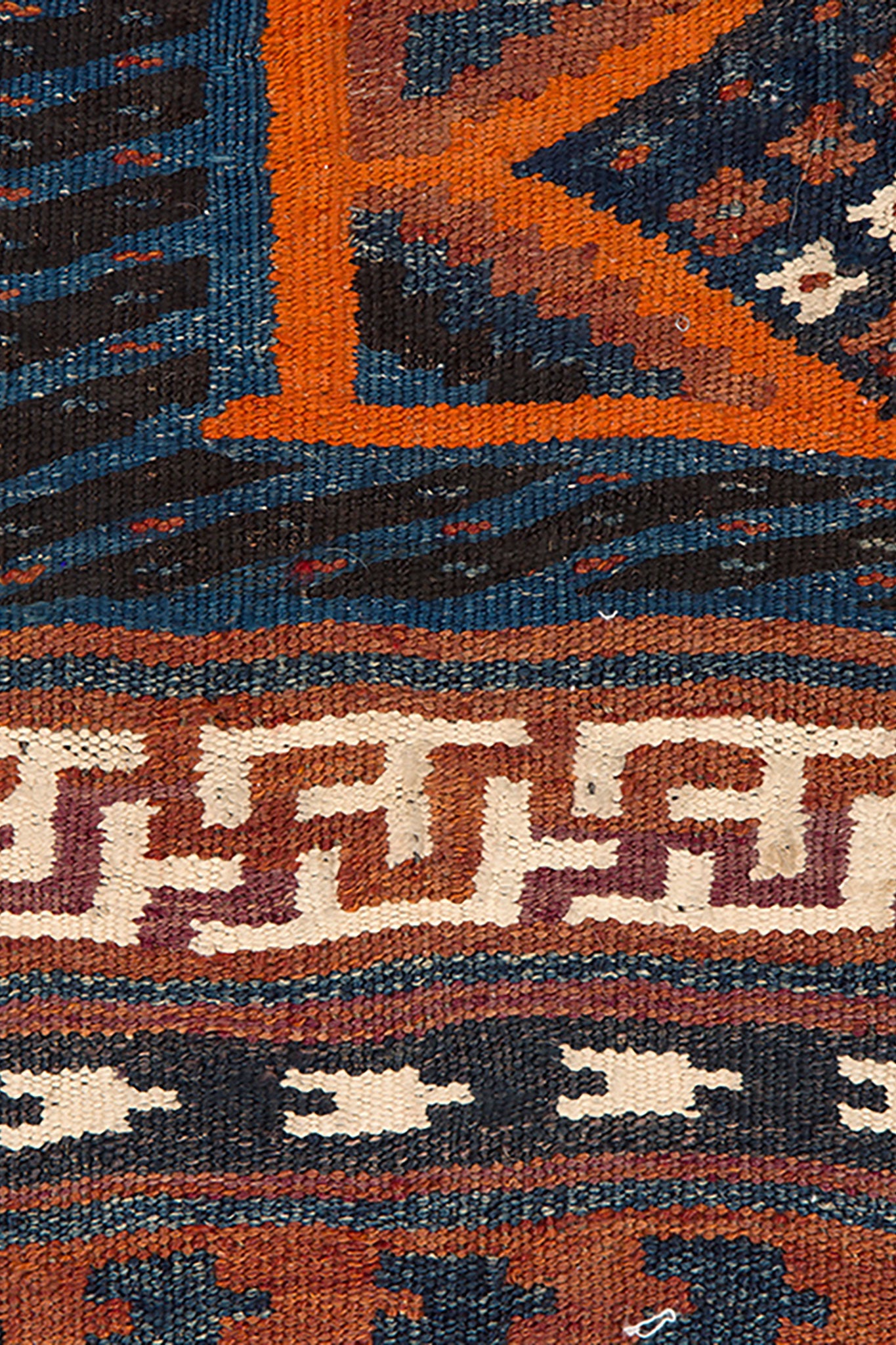 ANTIQUE PERSIAN BAKHTIAR KILIM