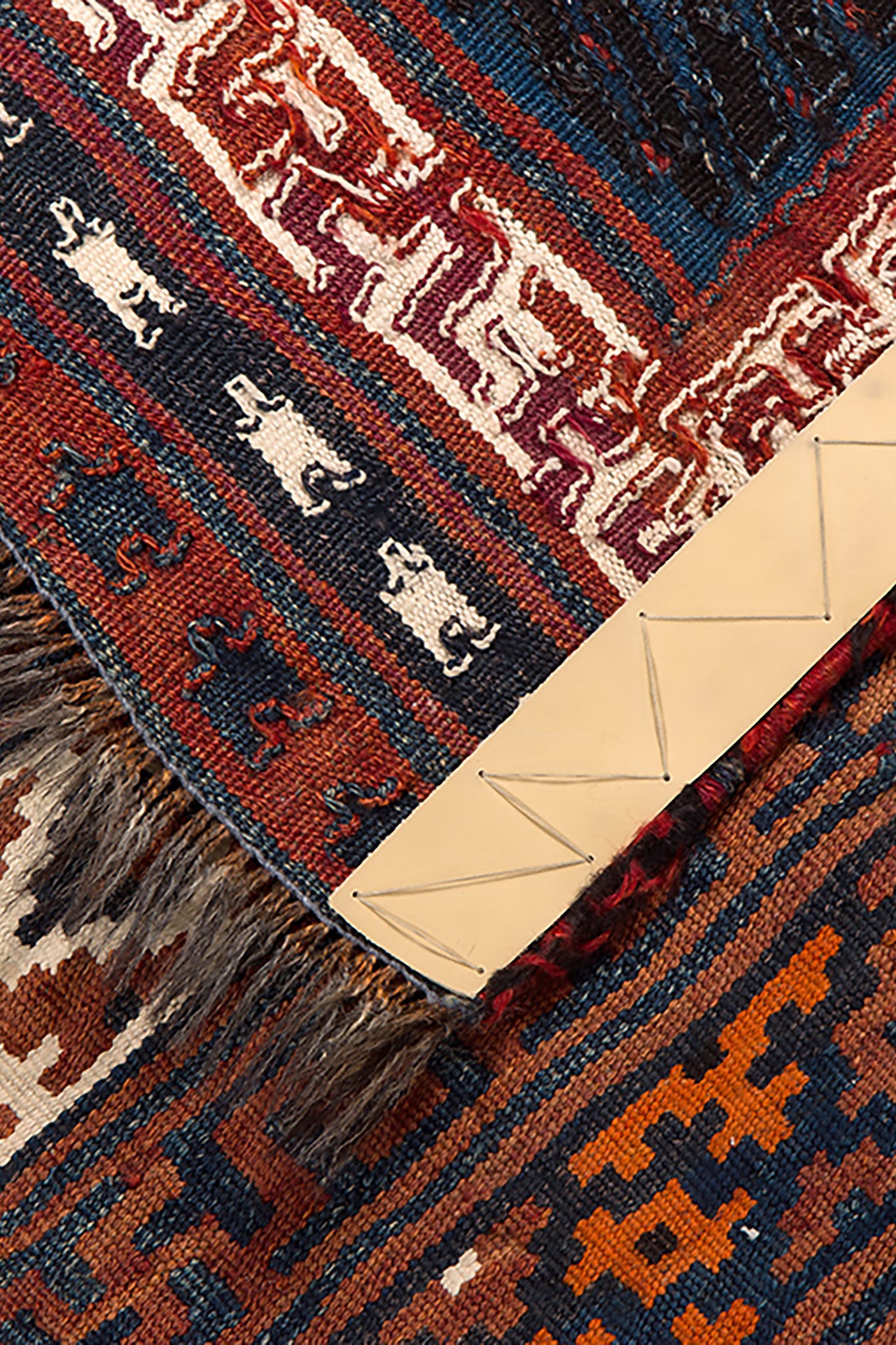 ANTIQUE PERSIAN BAKHTIAR KILIM