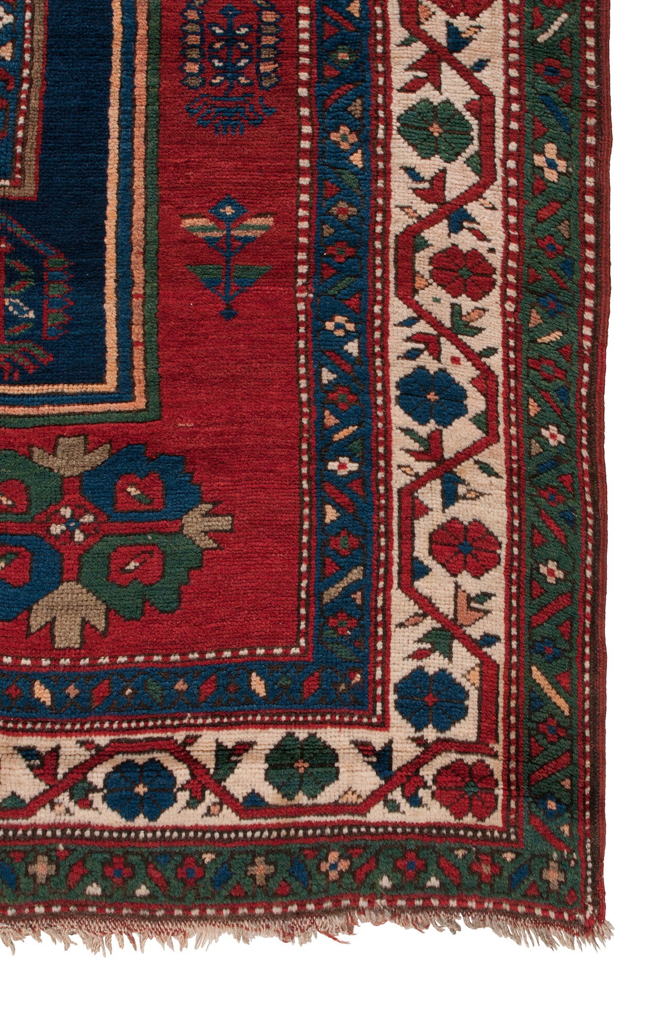 ANTIQUE CAUCASIAN PRAYER RUG