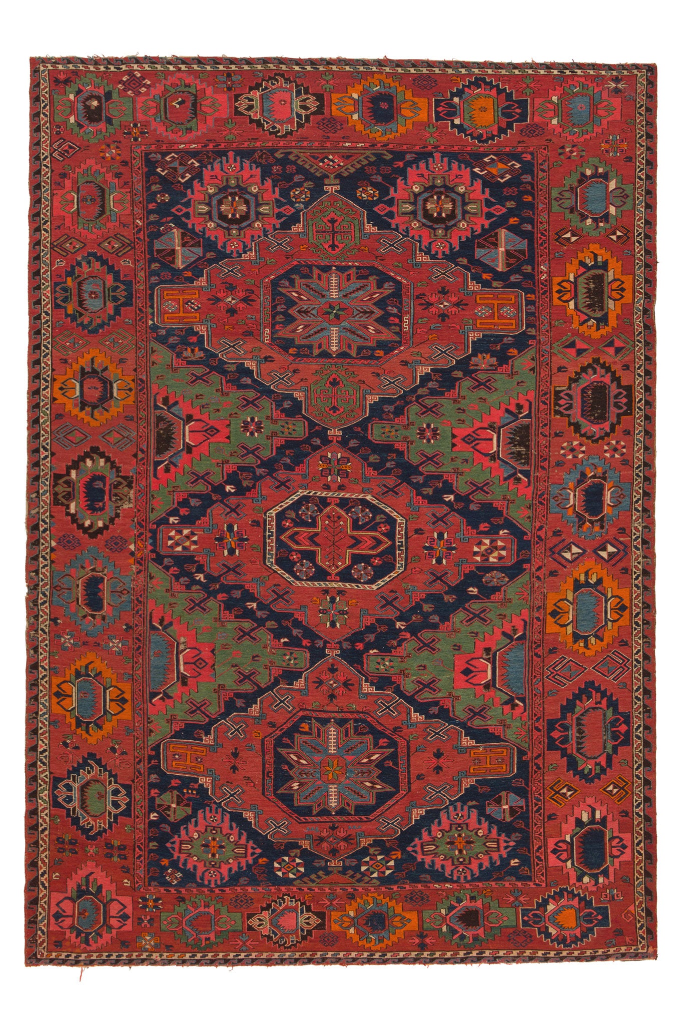 ANTIQUE CAUCASIAN SOUMAK C1920