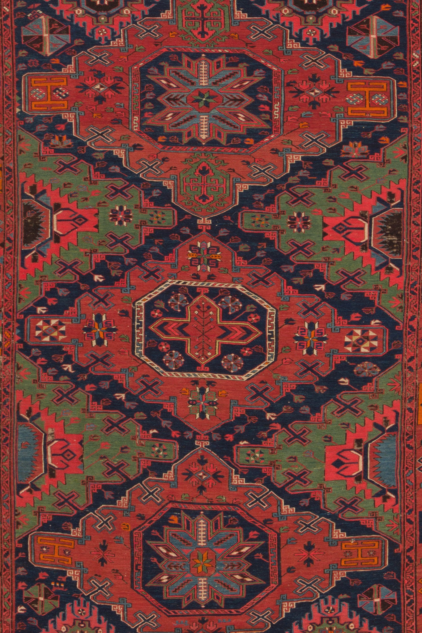 ANTIQUE CAUCASIAN SOUMAK C1920