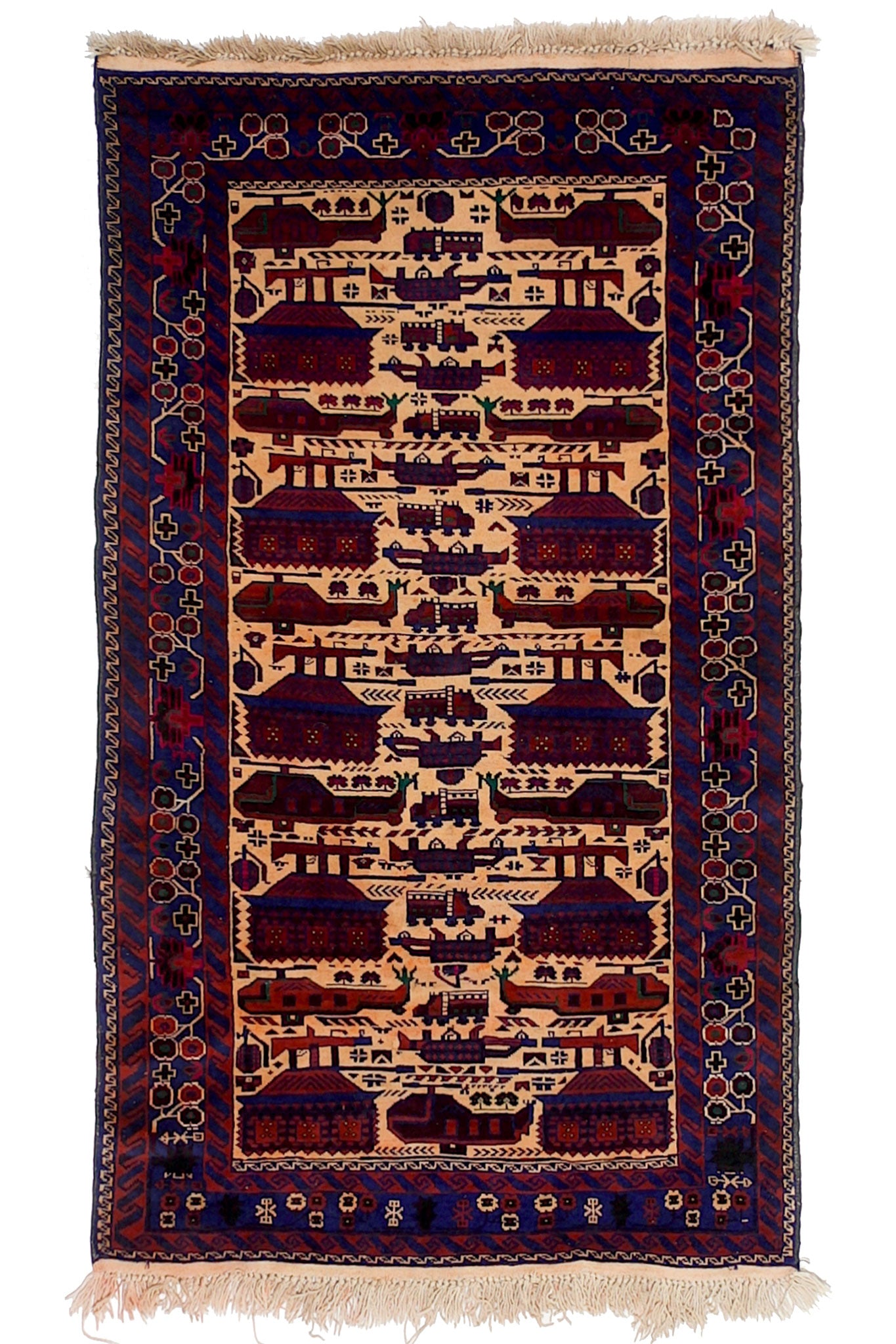 AFGHAN BELUCHI WAR RUG