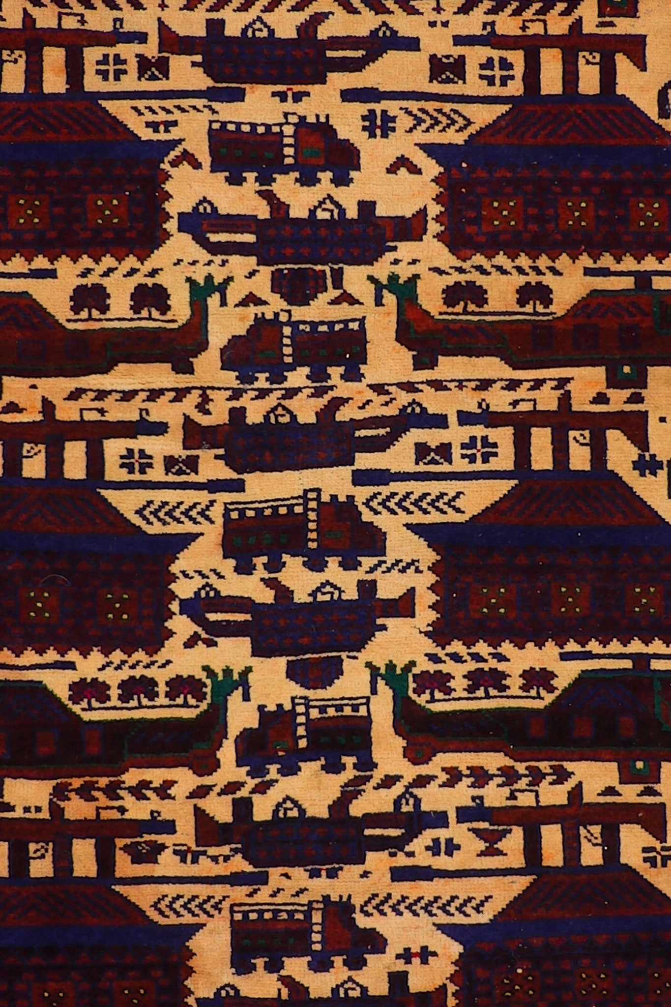 AFGHAN BELUCHI WAR RUG