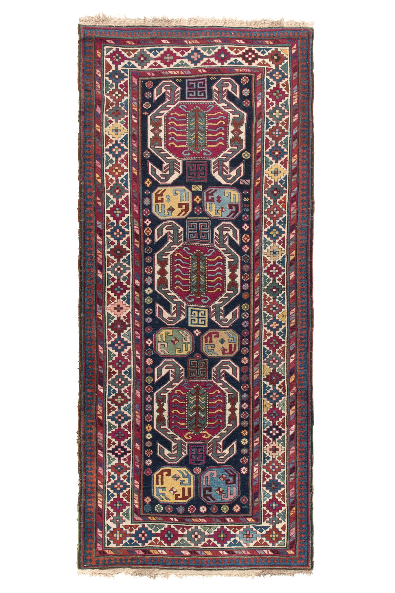 ANTIQUE CAUCASIAN LENKORAN