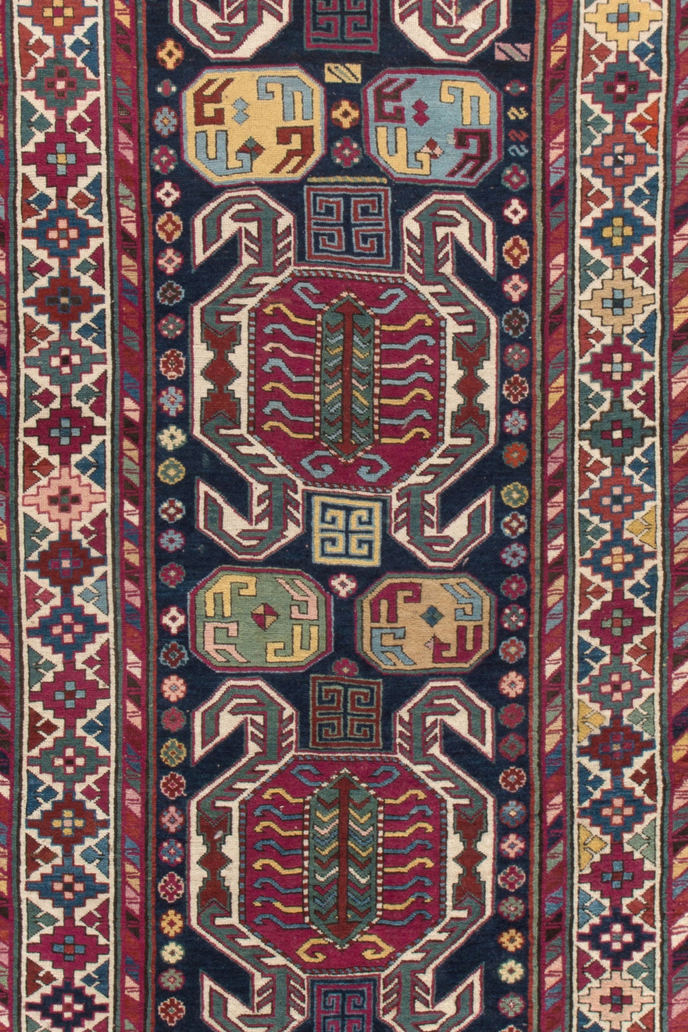 ANTIQUE CAUCASIAN LENKORAN