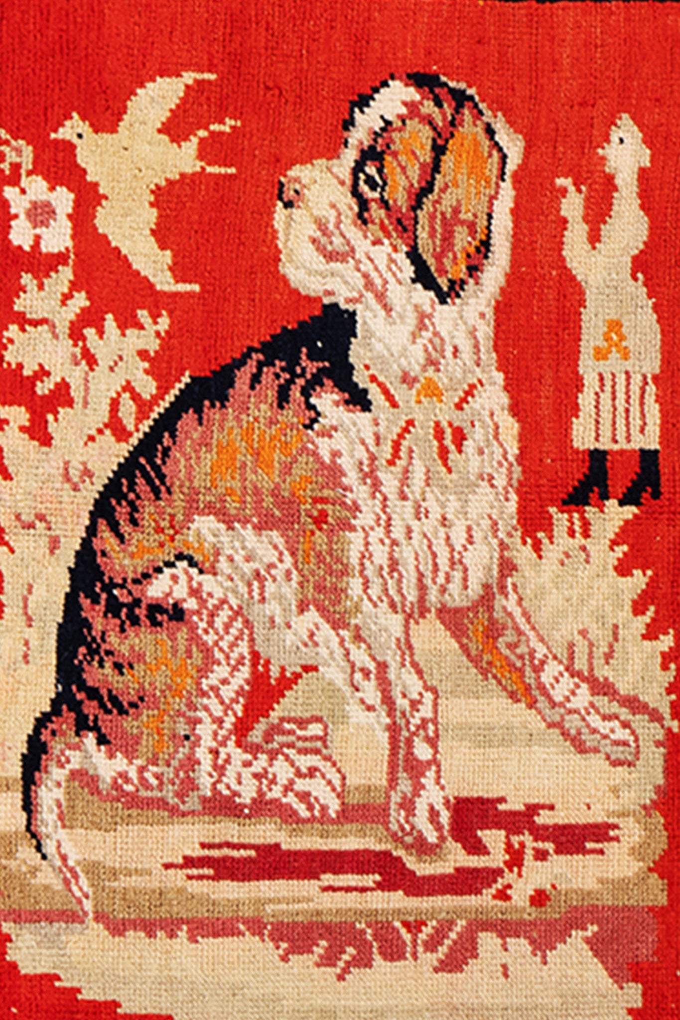 ANTIQUE CAUCASIAN PICTORIAL