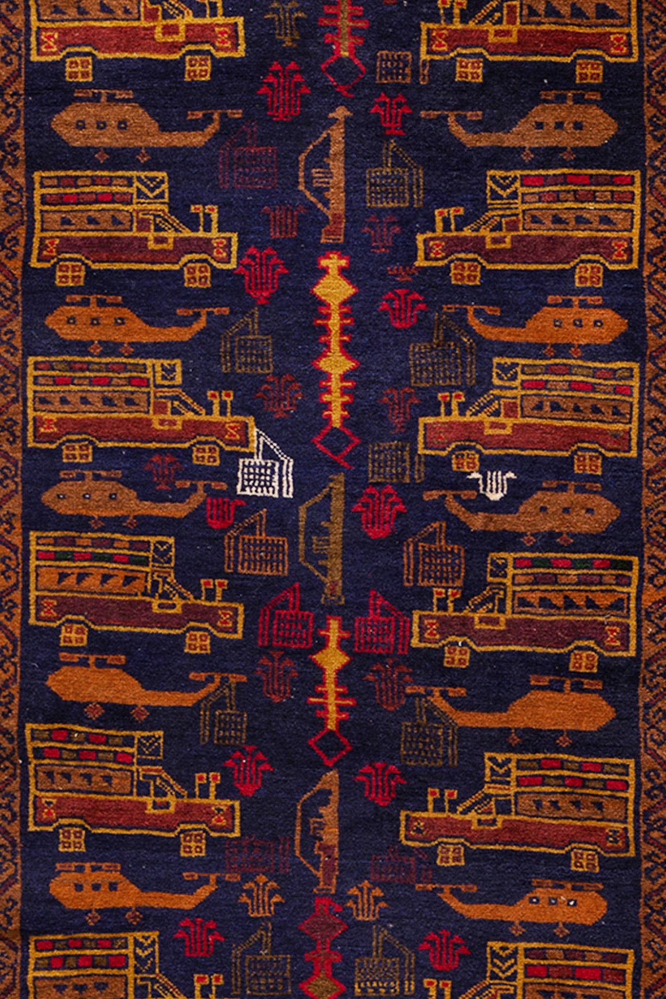 AFGHAN BELUCH WAR RUG