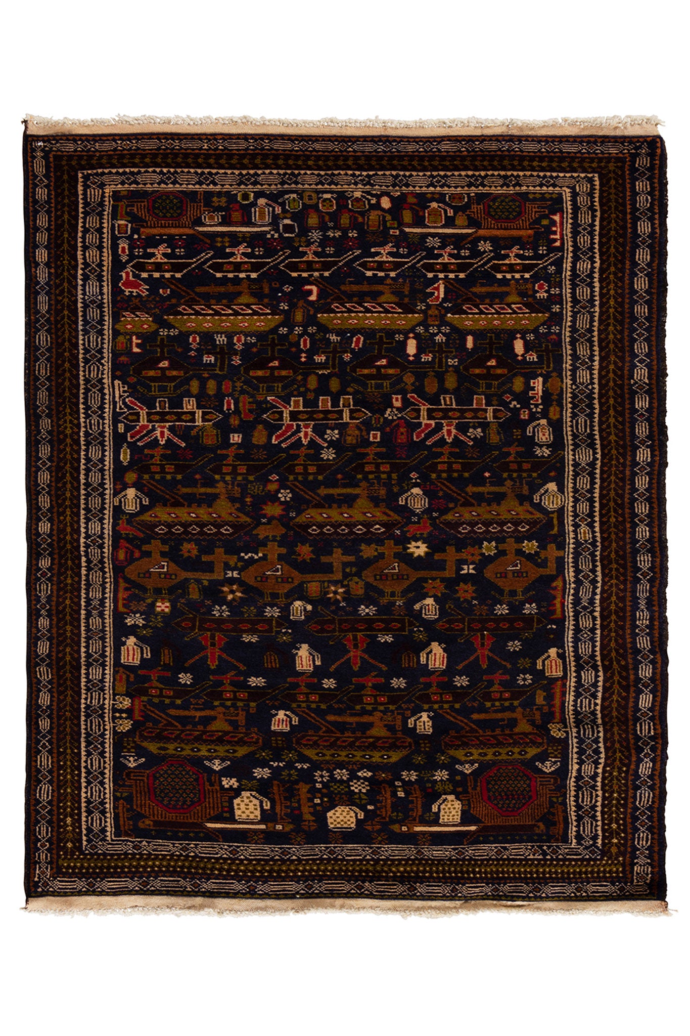 AFGHAN WAR RUG
