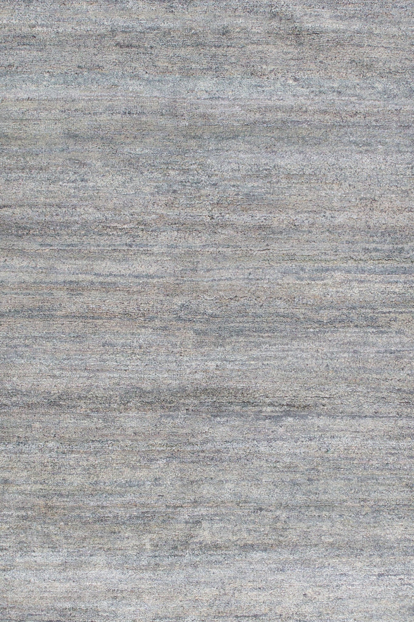 Samite Abrash Silk Grey Rug