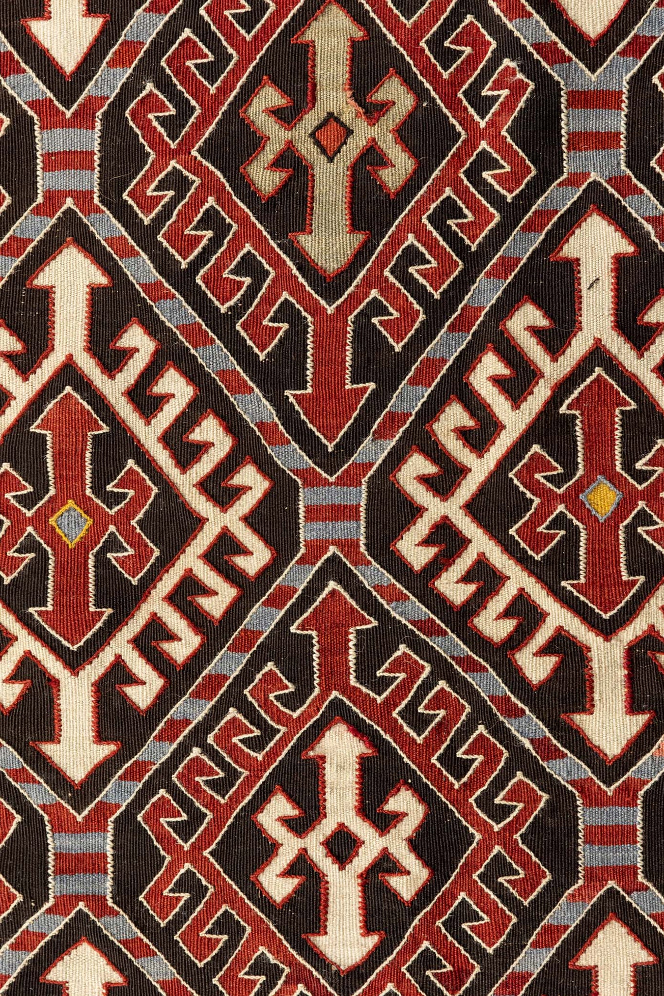ANTIQUE SHIRVAN KELIM