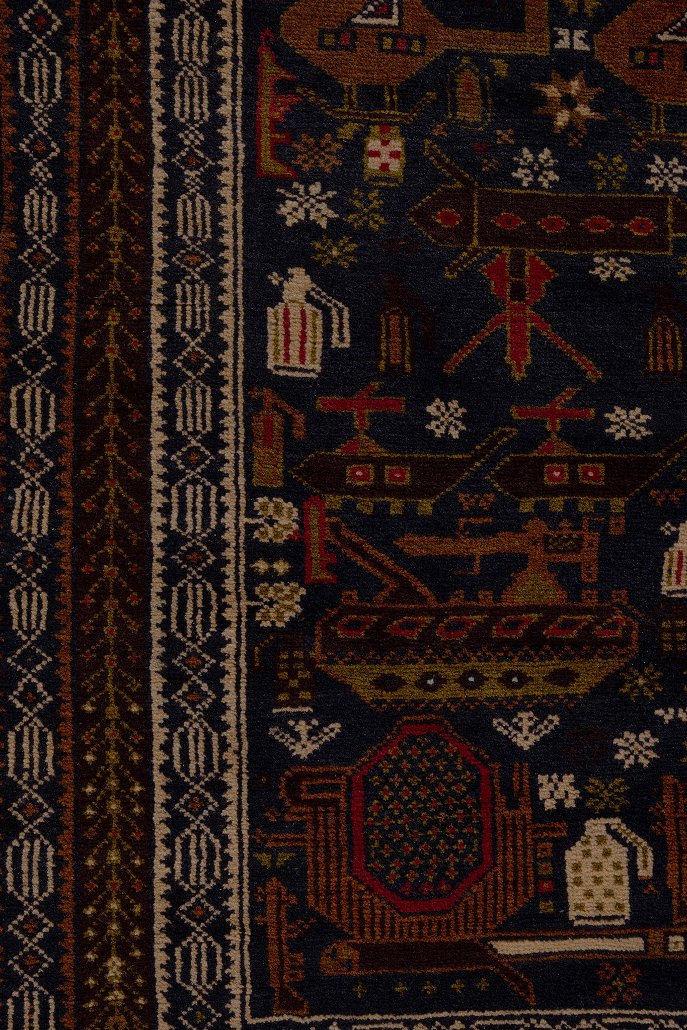 AFGHAN WAR RUG