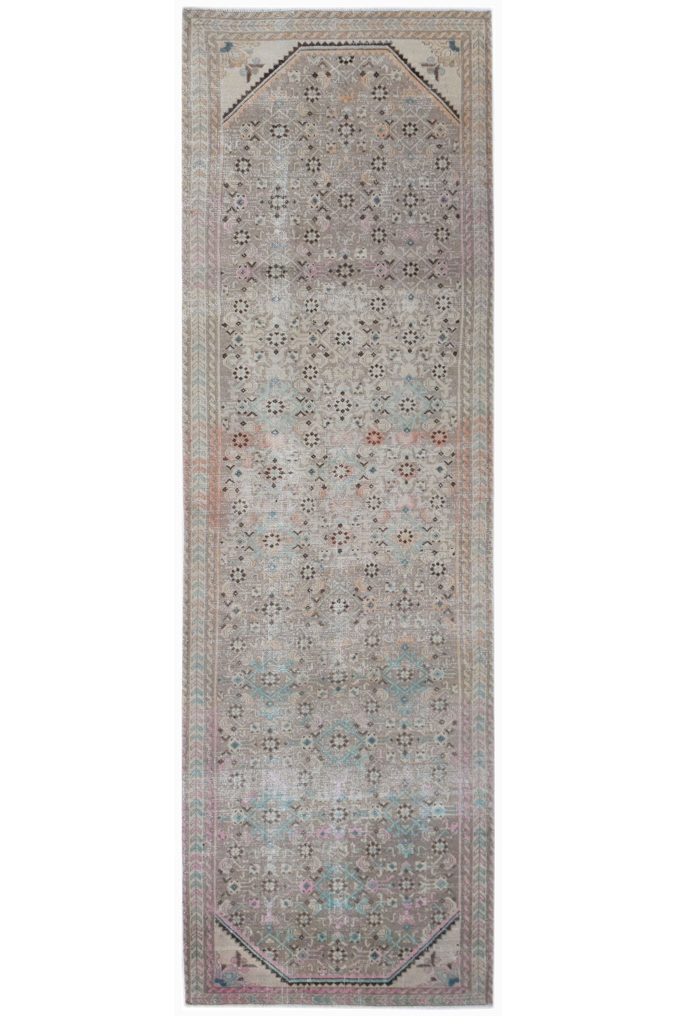 VINTAGE PERSIAN MAHAL RUNNER