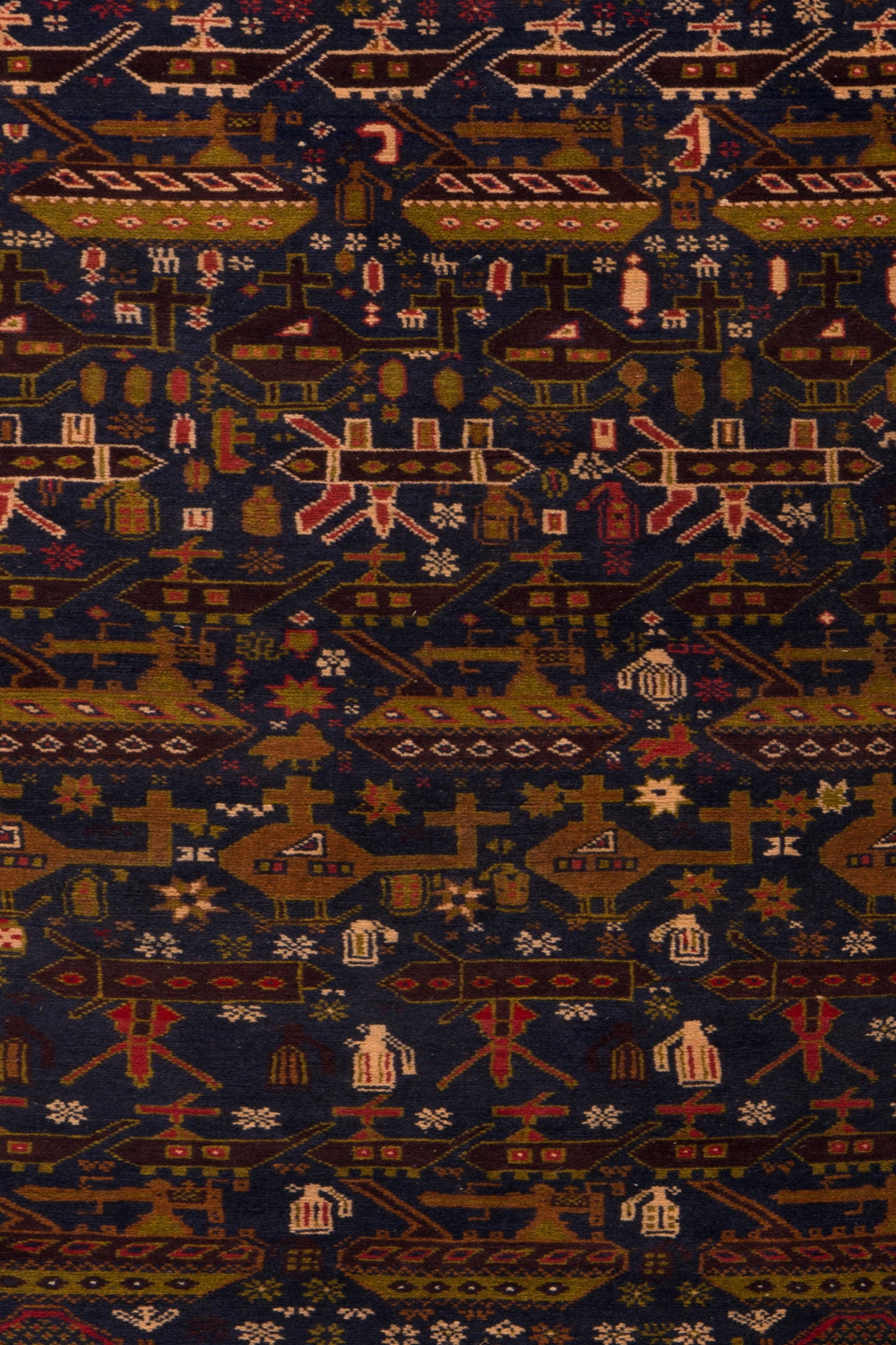 AFGHAN WAR RUG