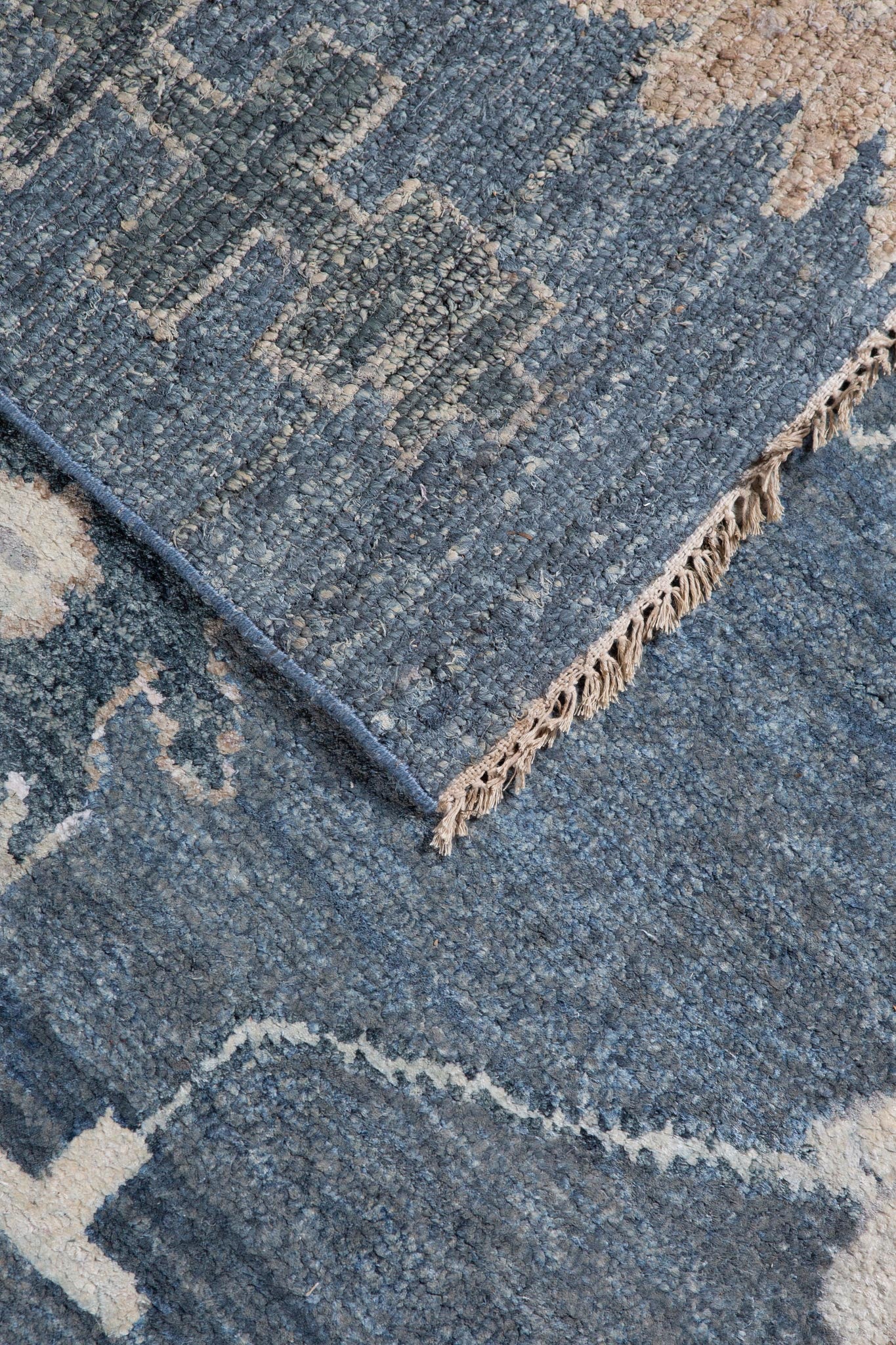INDIAN REVIVAL SILK OUSHAK