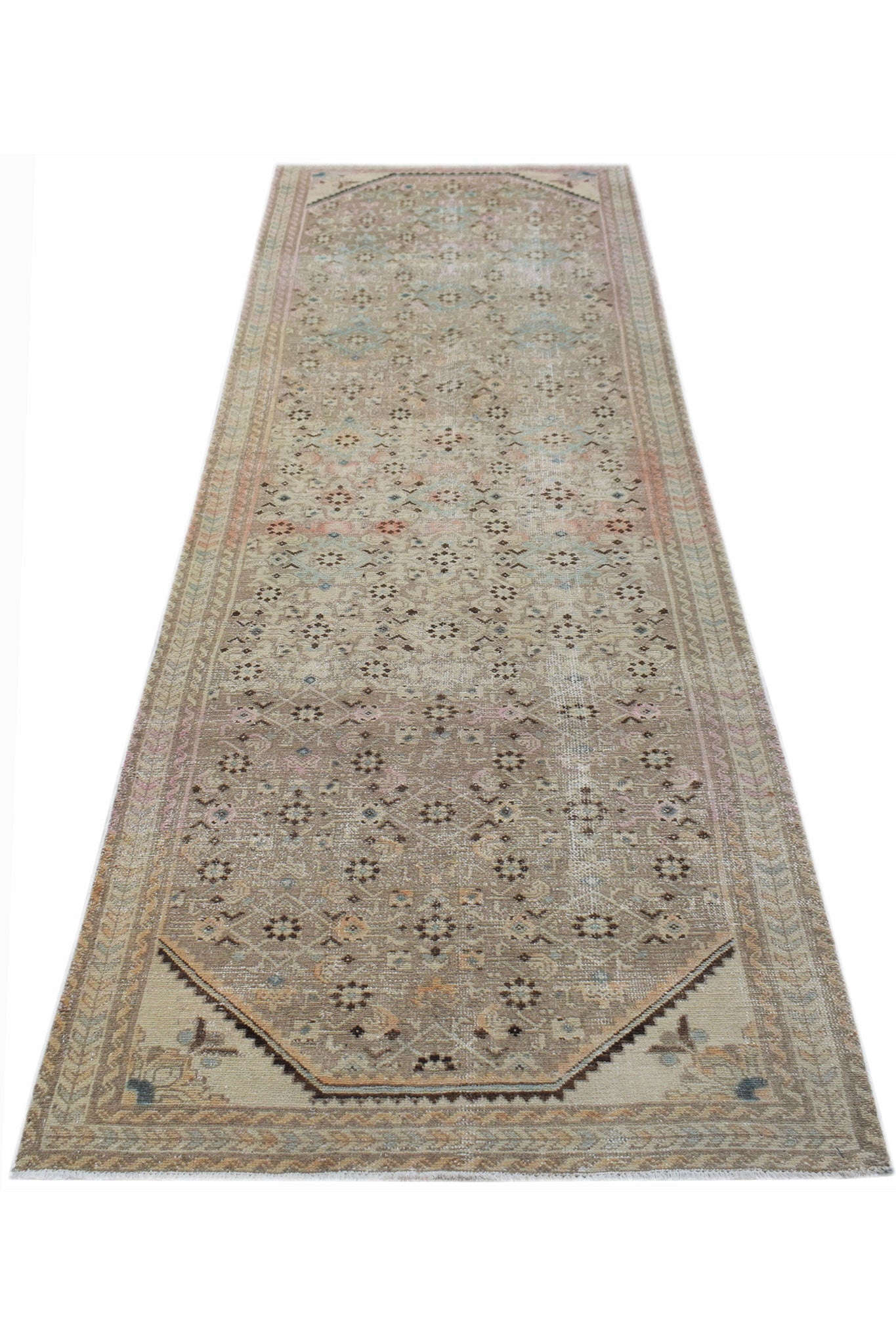 VINTAGE PERSIAN MAHAL RUNNER