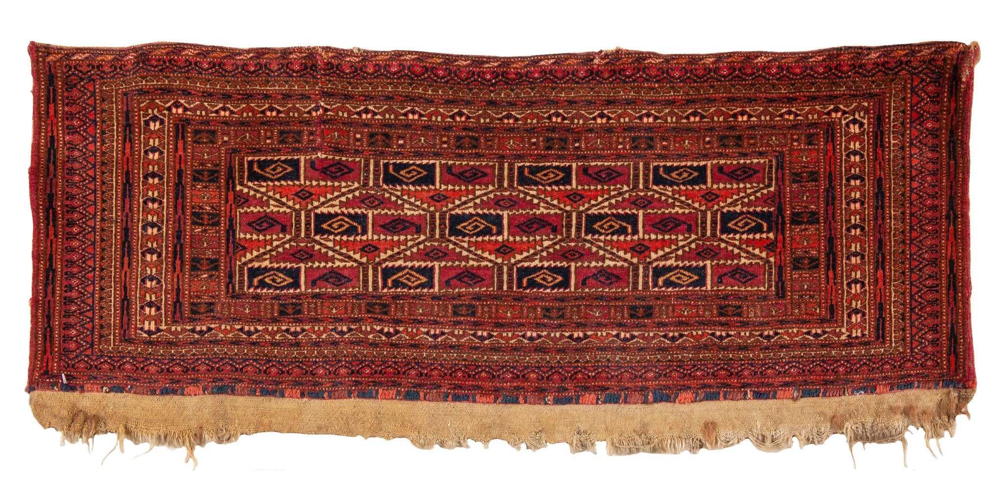ANTIQUE TURKOMAN BAG FACE