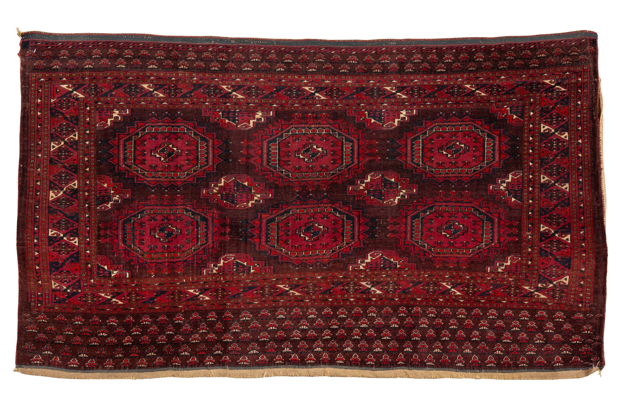 ANTIQUE TURKOMAN SARYK BAG