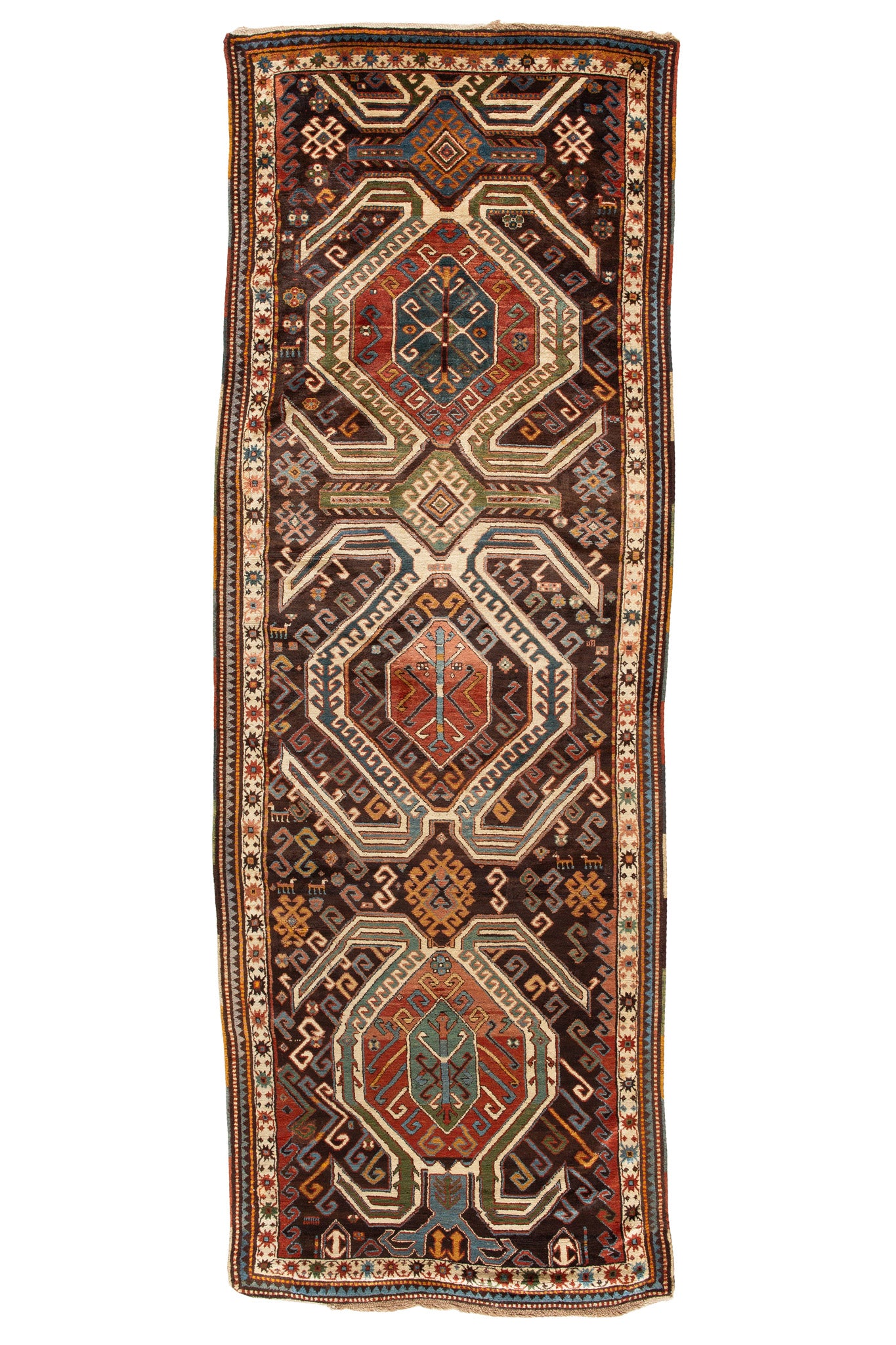 ANTIQUE CAUCASIAN LENKORAN