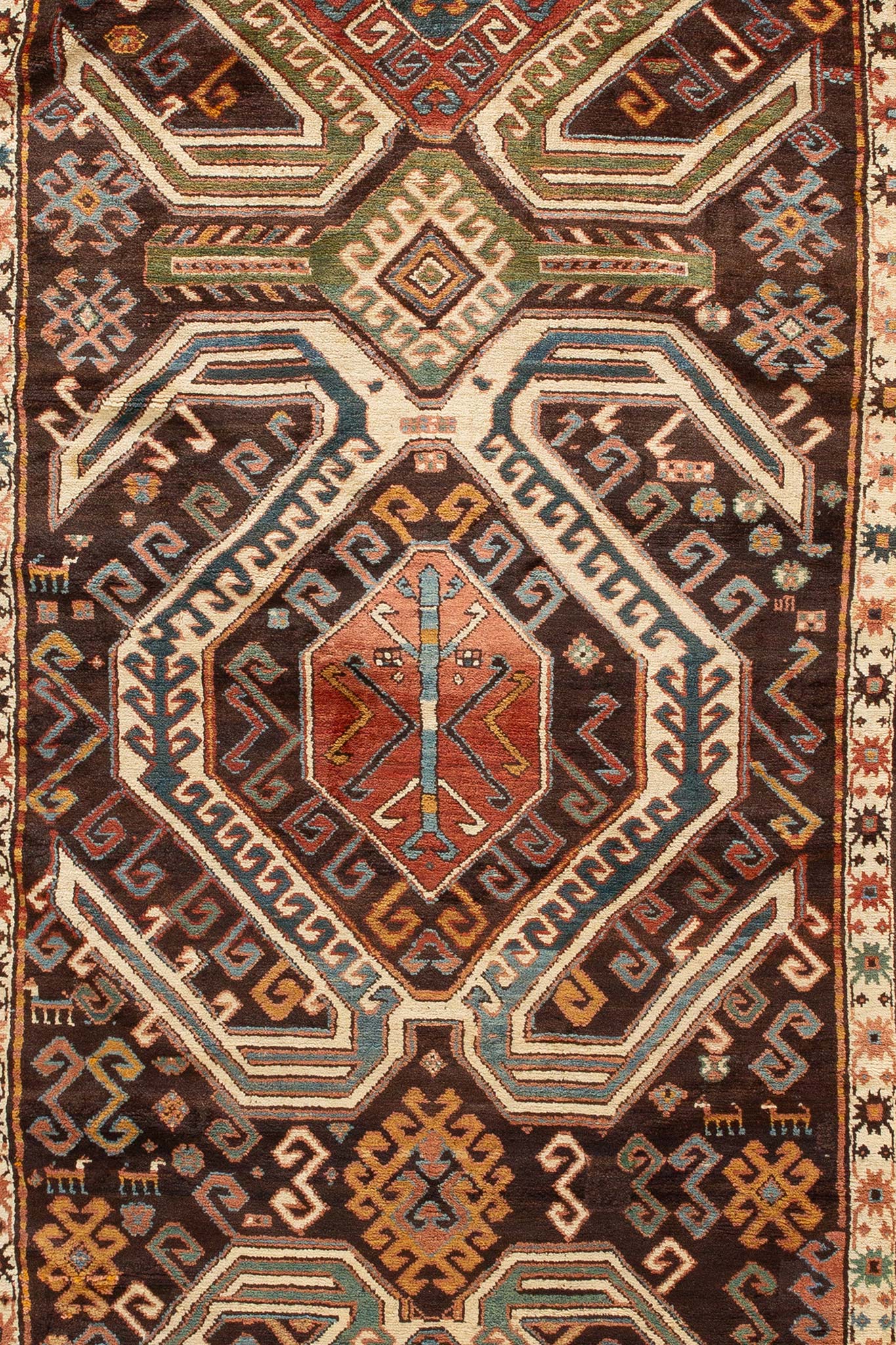ANTIQUE CAUCASIAN LENKORAN