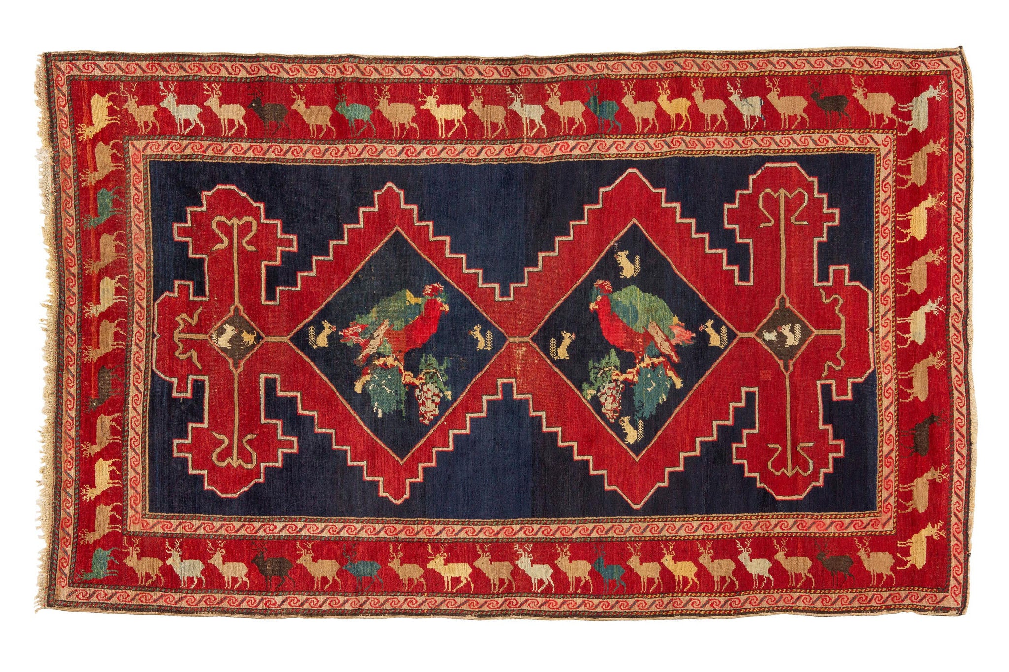 ANTIQUE SHIRVAN PICTORIAL