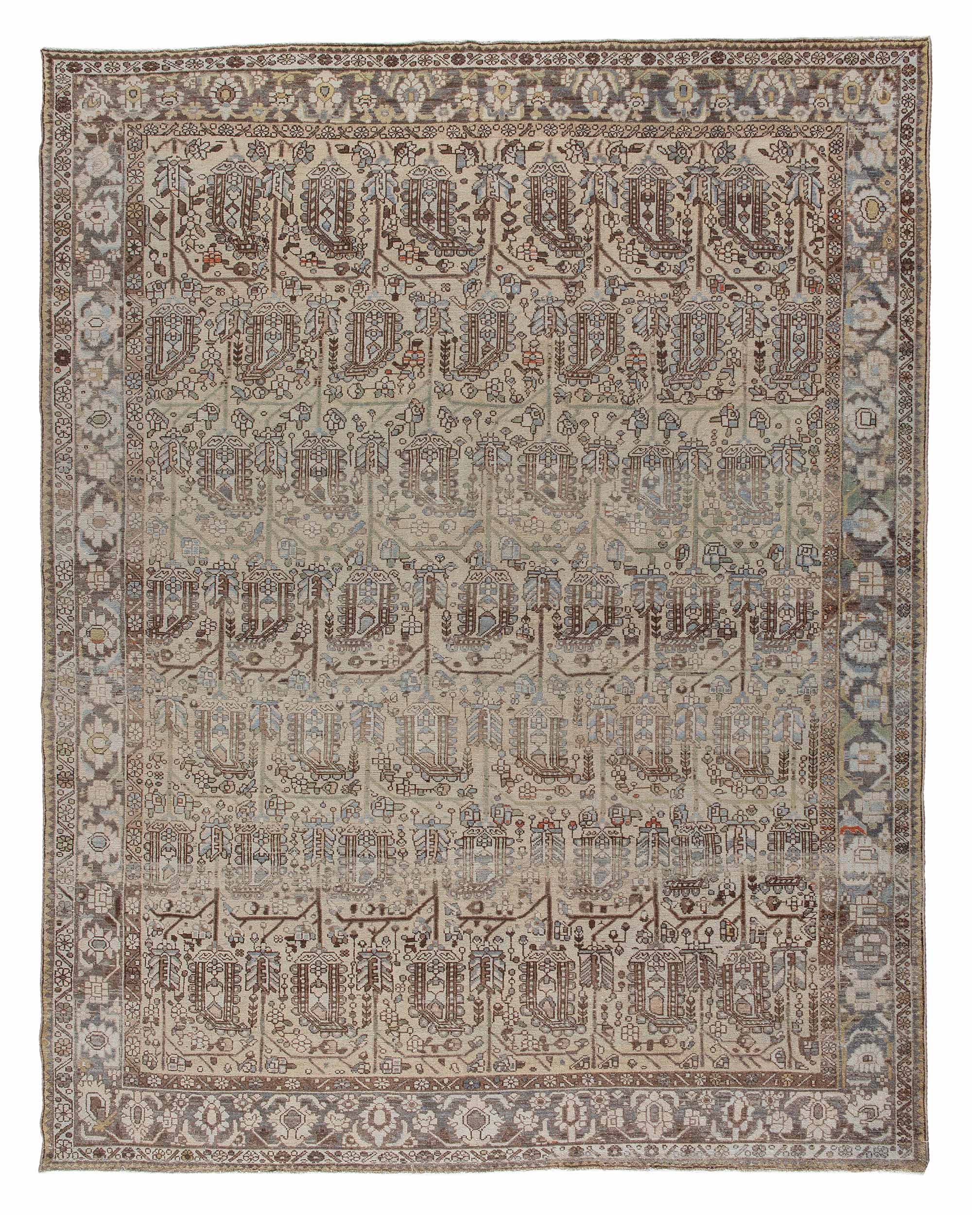 ANTIQUE PERSIAN SENNEH BOTEH