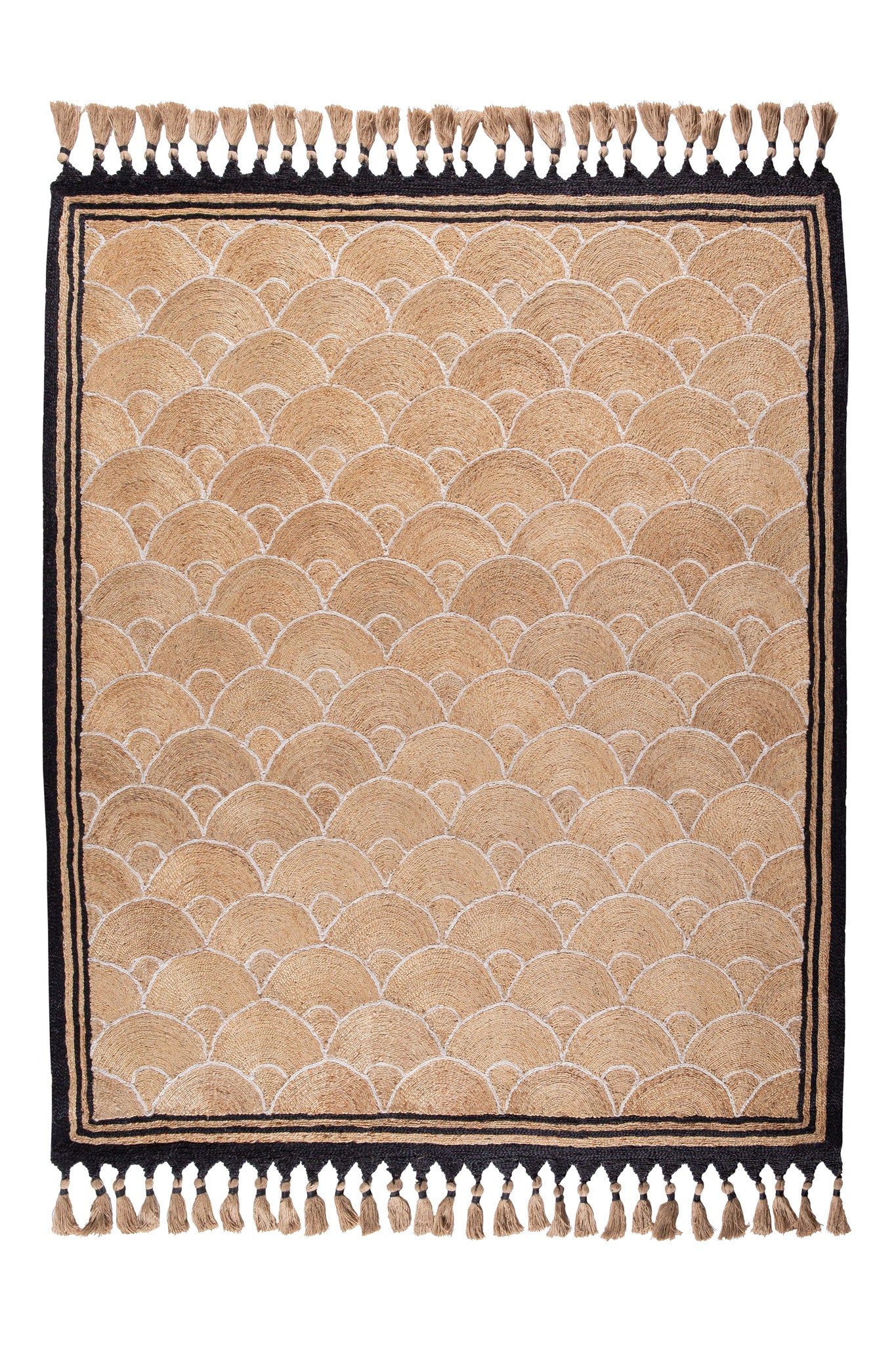 LIMINAL BY WOS SCALLOP NAT/BLACK