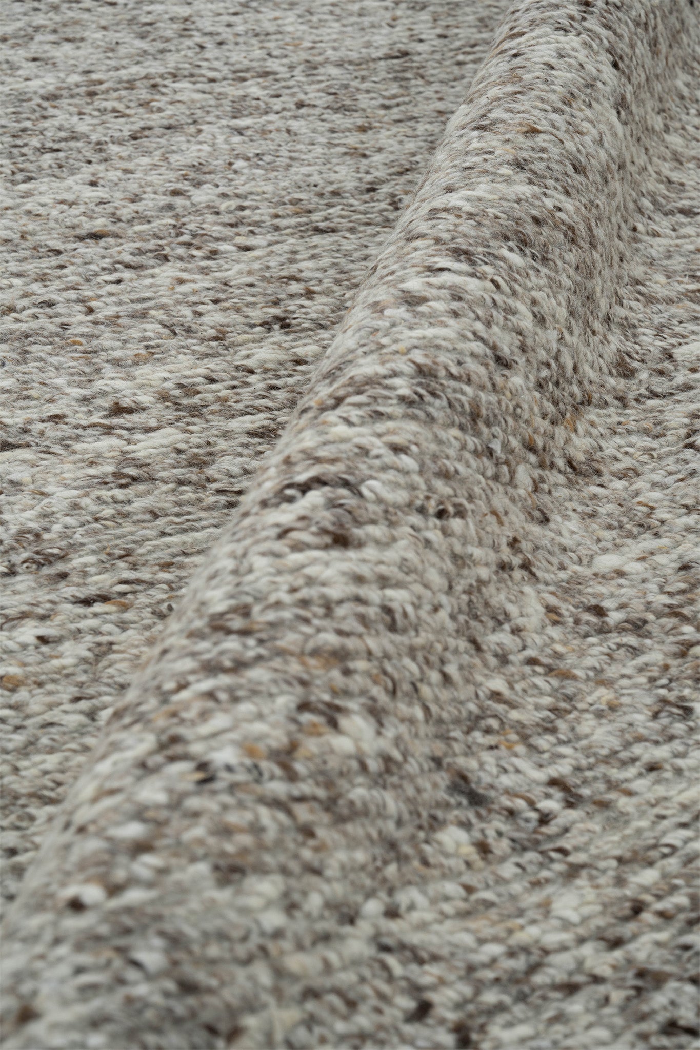 INDIAN CHUNKY FLATWEAVE WALNUT