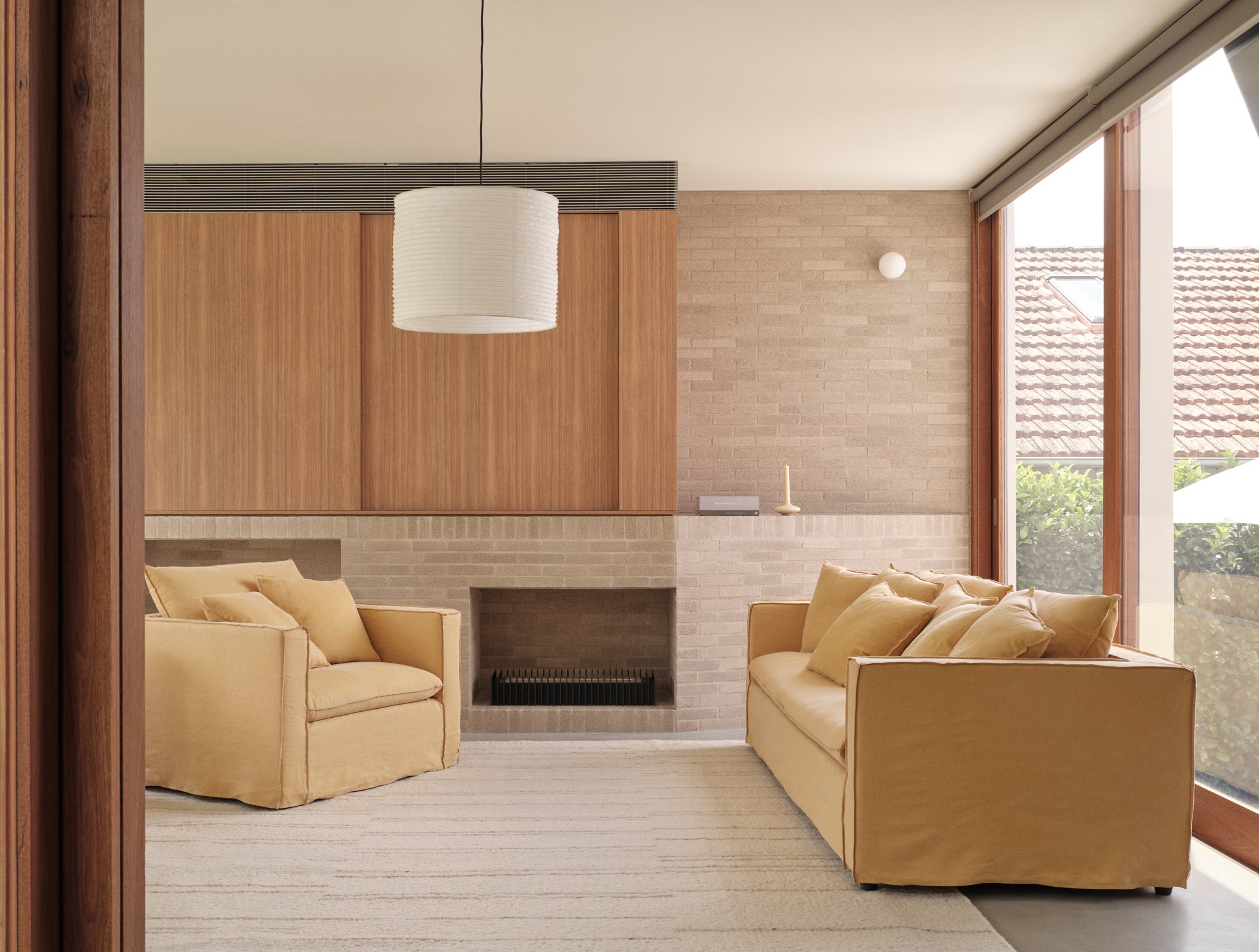 Contemporary Bohemia Rug with sofa Manly NSW