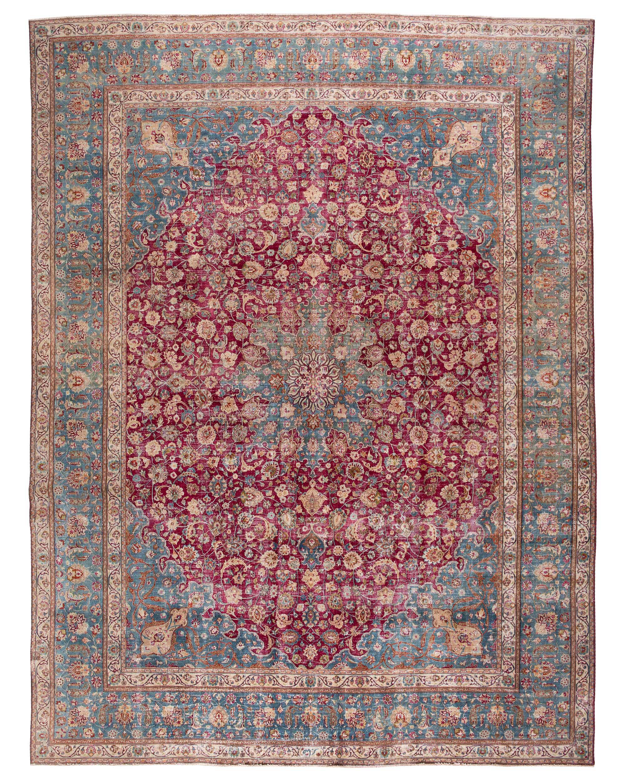 VINTAGE FINE PERSIAN TABRIZ