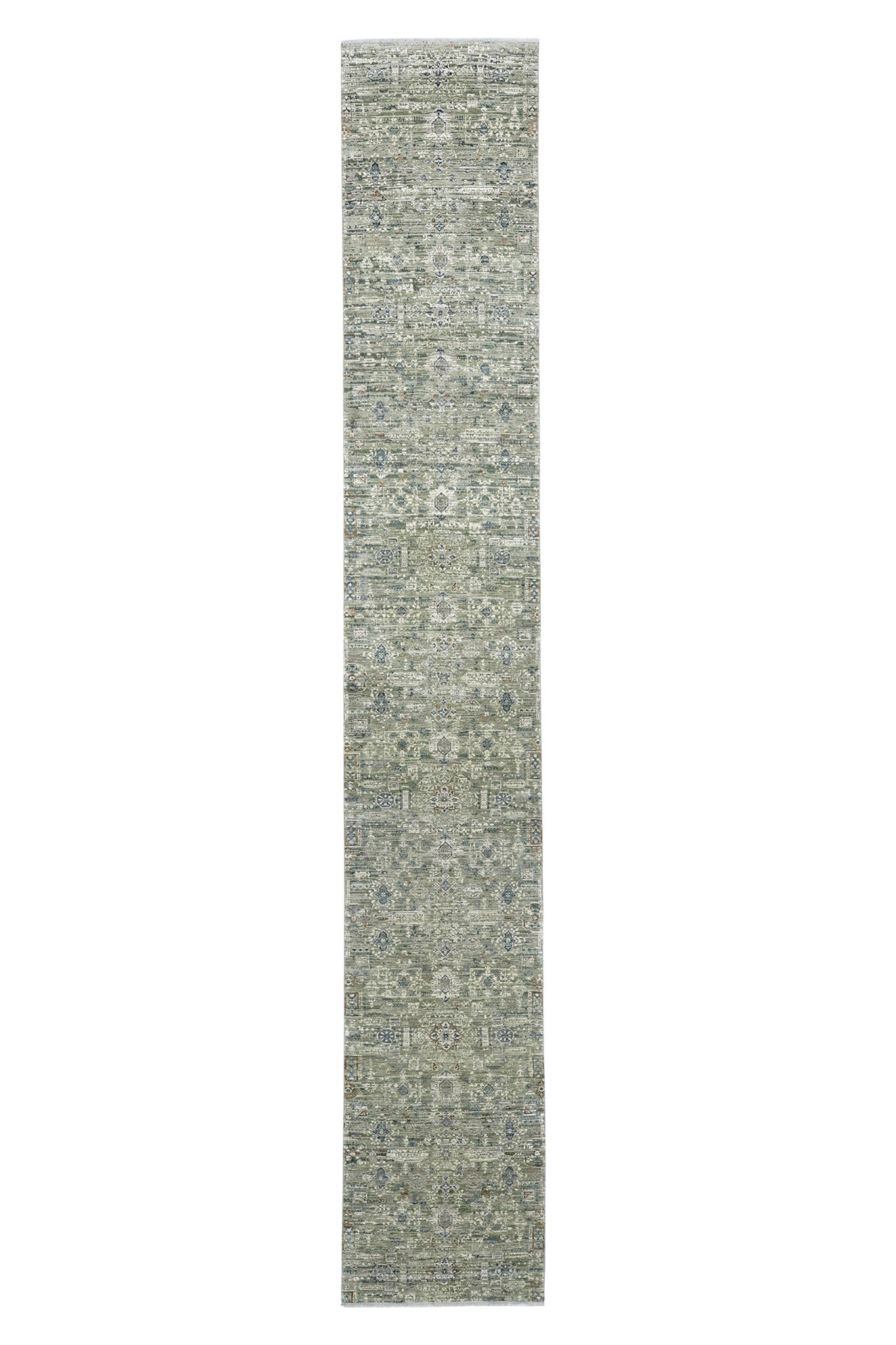INDIA REVIVAL SILK MAMLUK GREEN