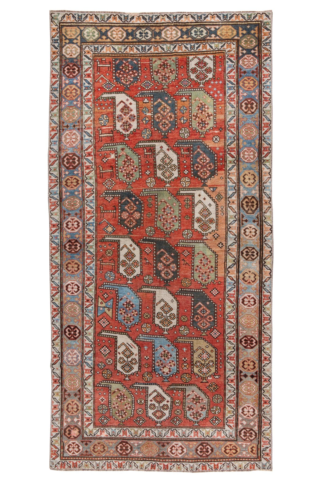 ANTIQUE CAUCASIAN BOTEH