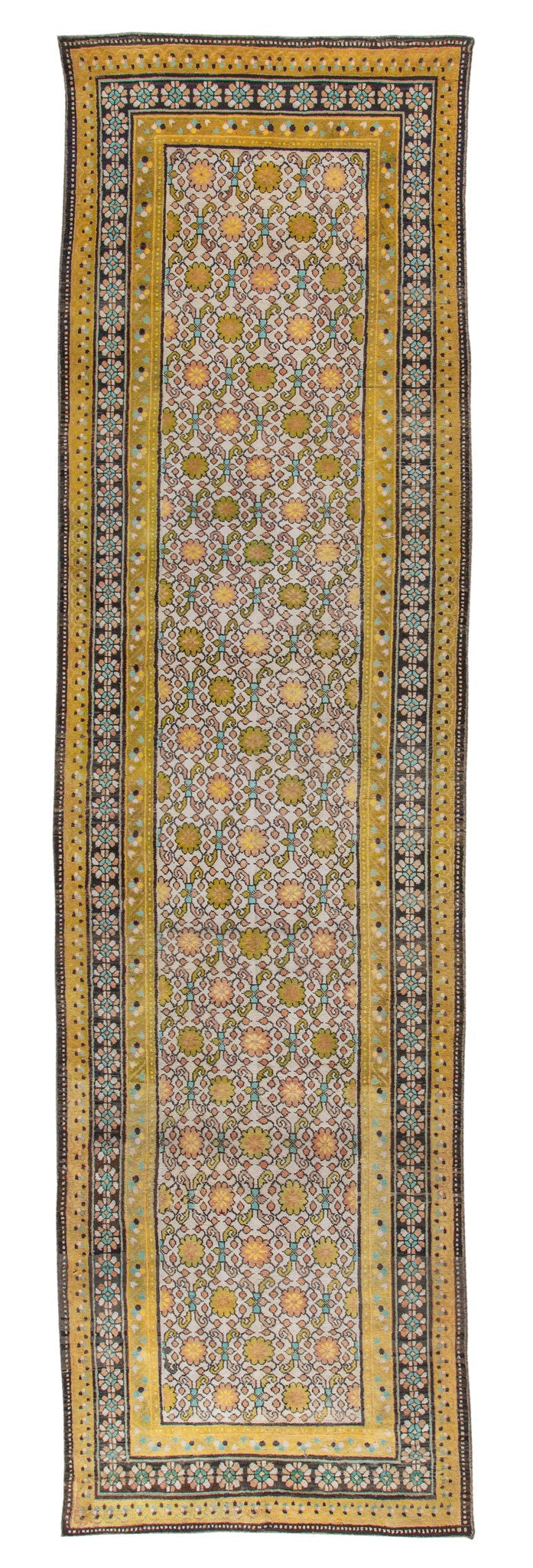 ANTIQUE INDIA AGRA RUNNER